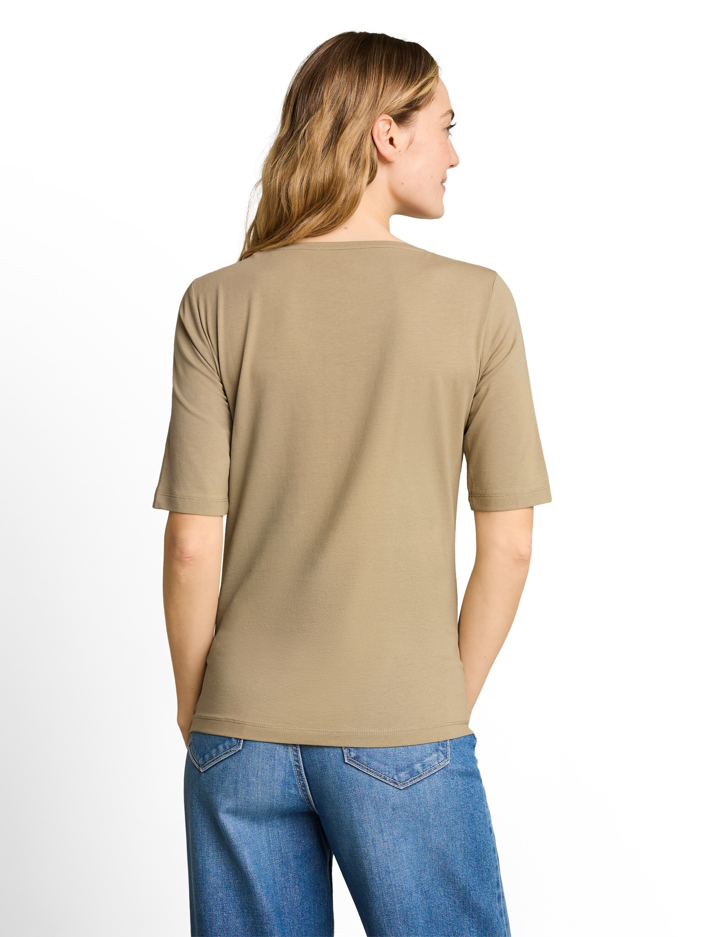 Tom Tailor Damen T-Shirts Silver Olive
