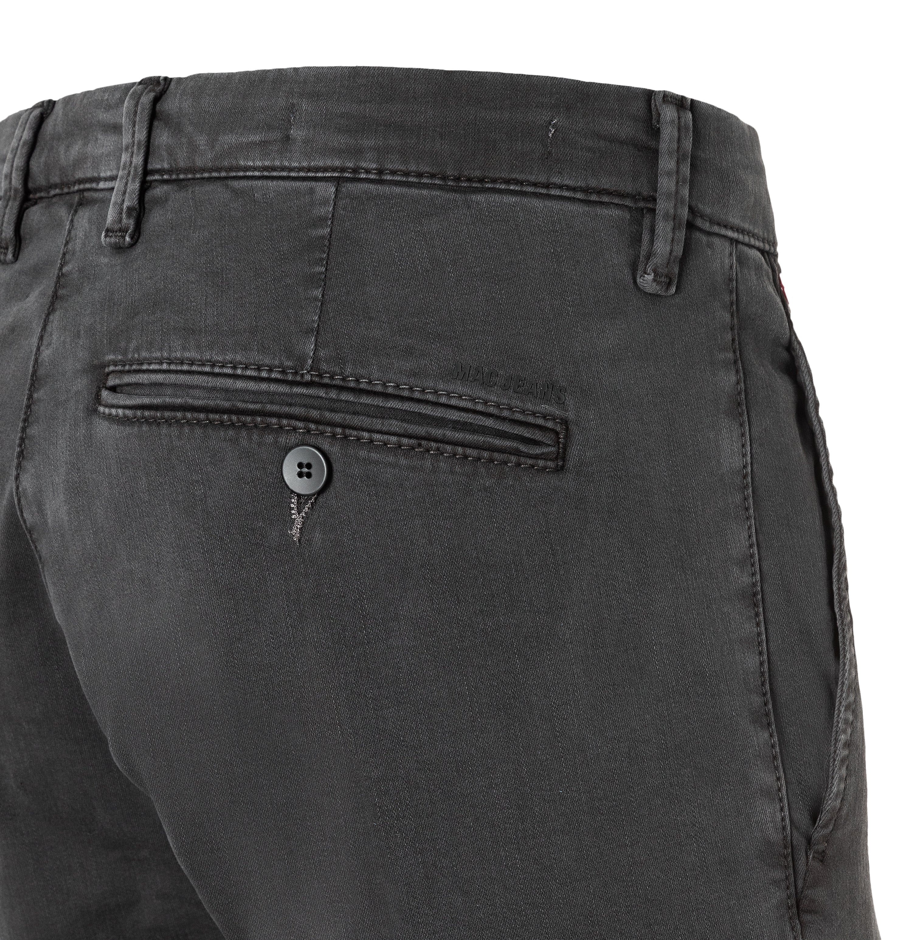 Mac Herren Hosen W Deep Brown