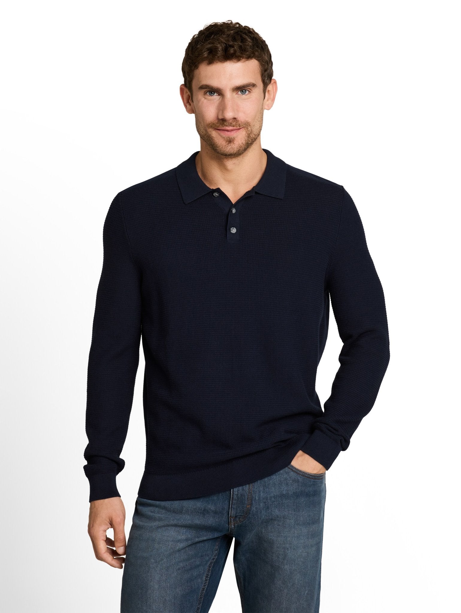 Tom Tailor Herren Pullover Sky Captain Blu
