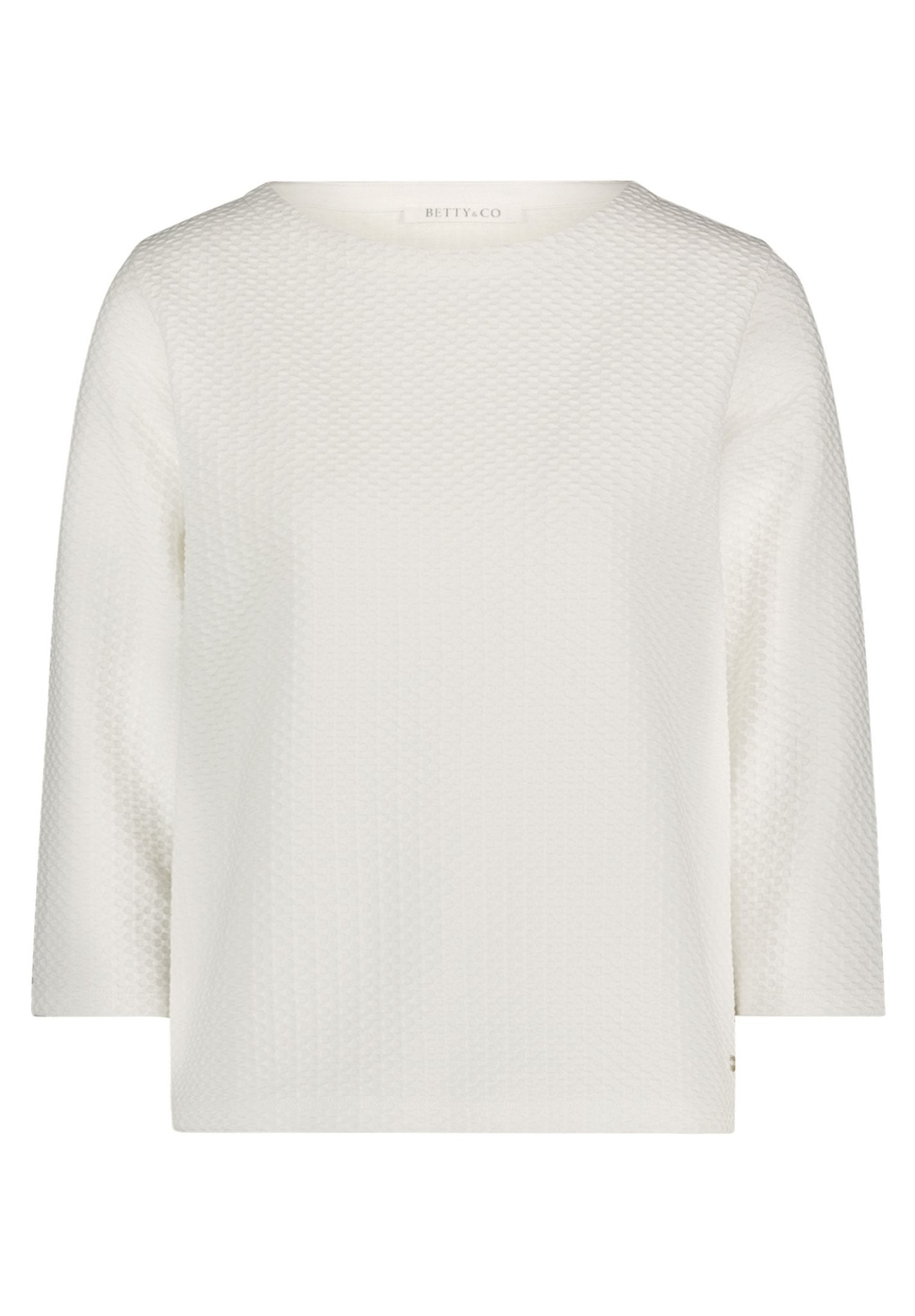 Betty & Co Damen T-Shirts Offwhite