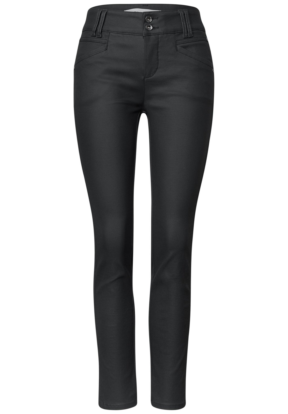 Street One Damen Hosen  Black