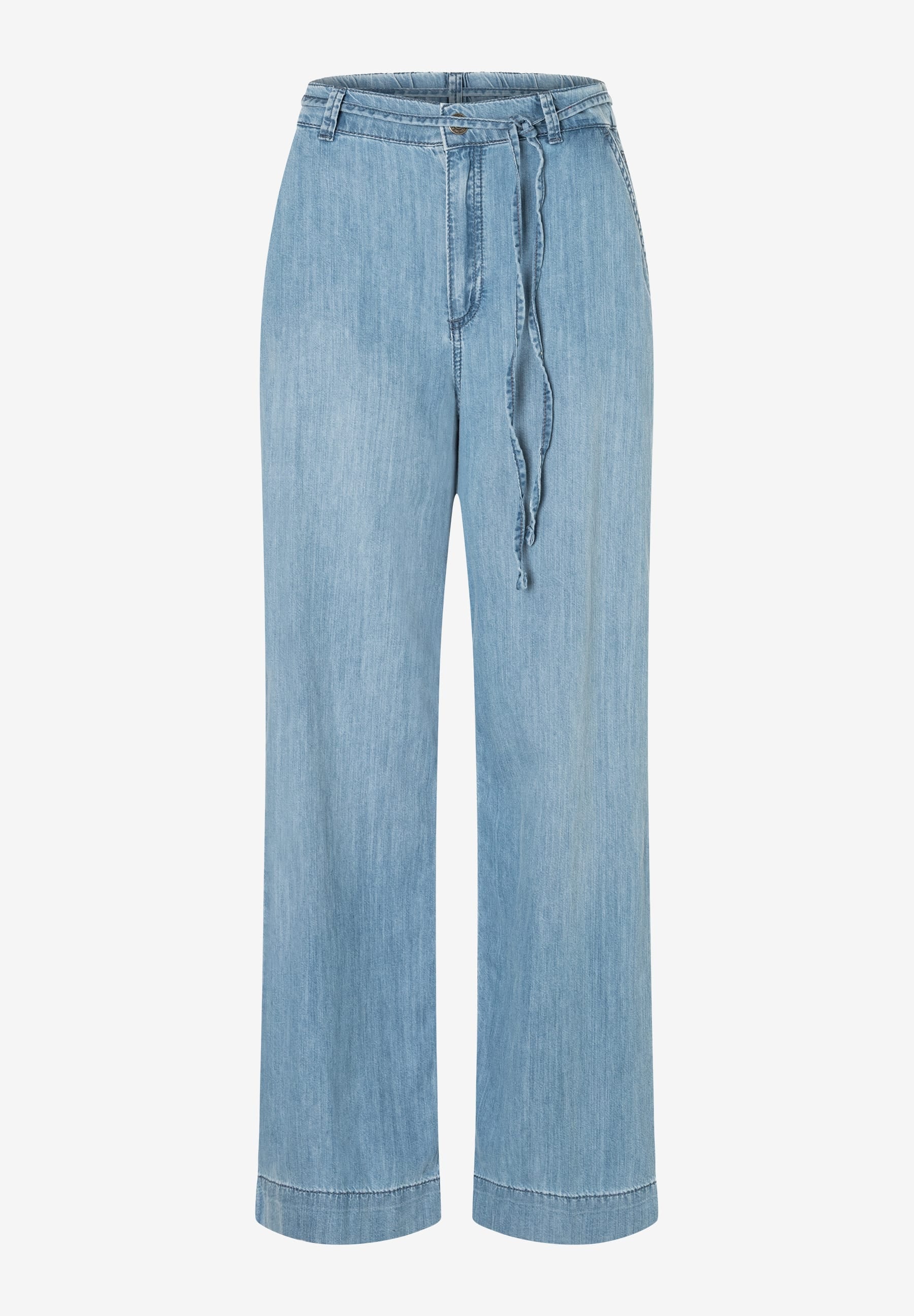 More & More Damen Hosen Middle Blu
