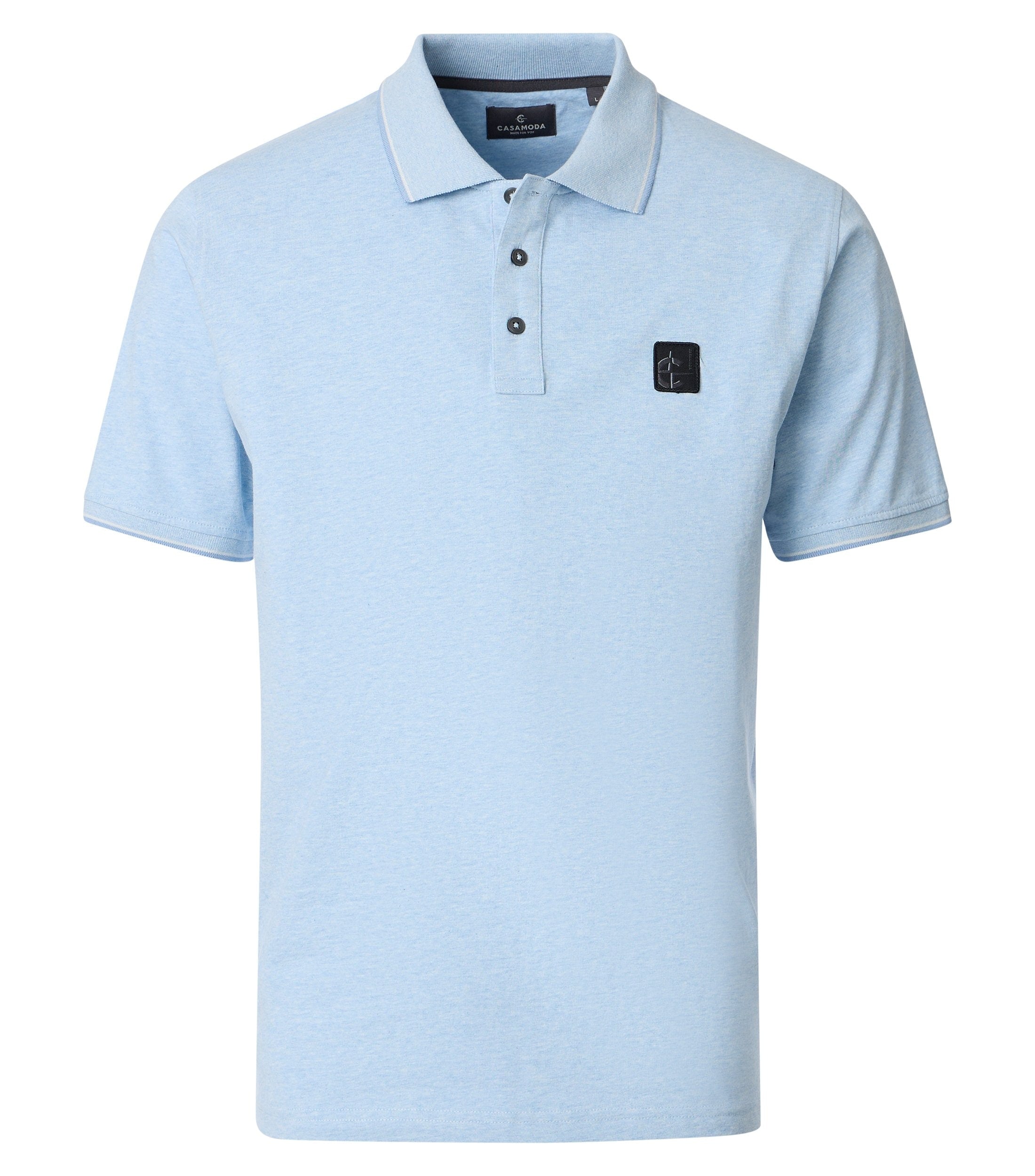 Casa Moda Herren Polo-Shirts  Blau