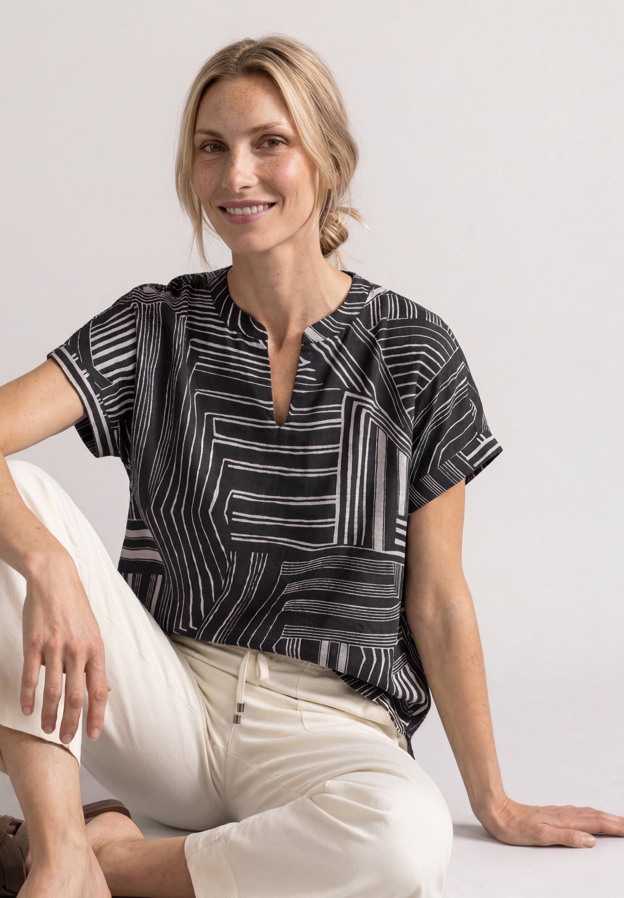 Street One Damen T-Shirts  Darkest B