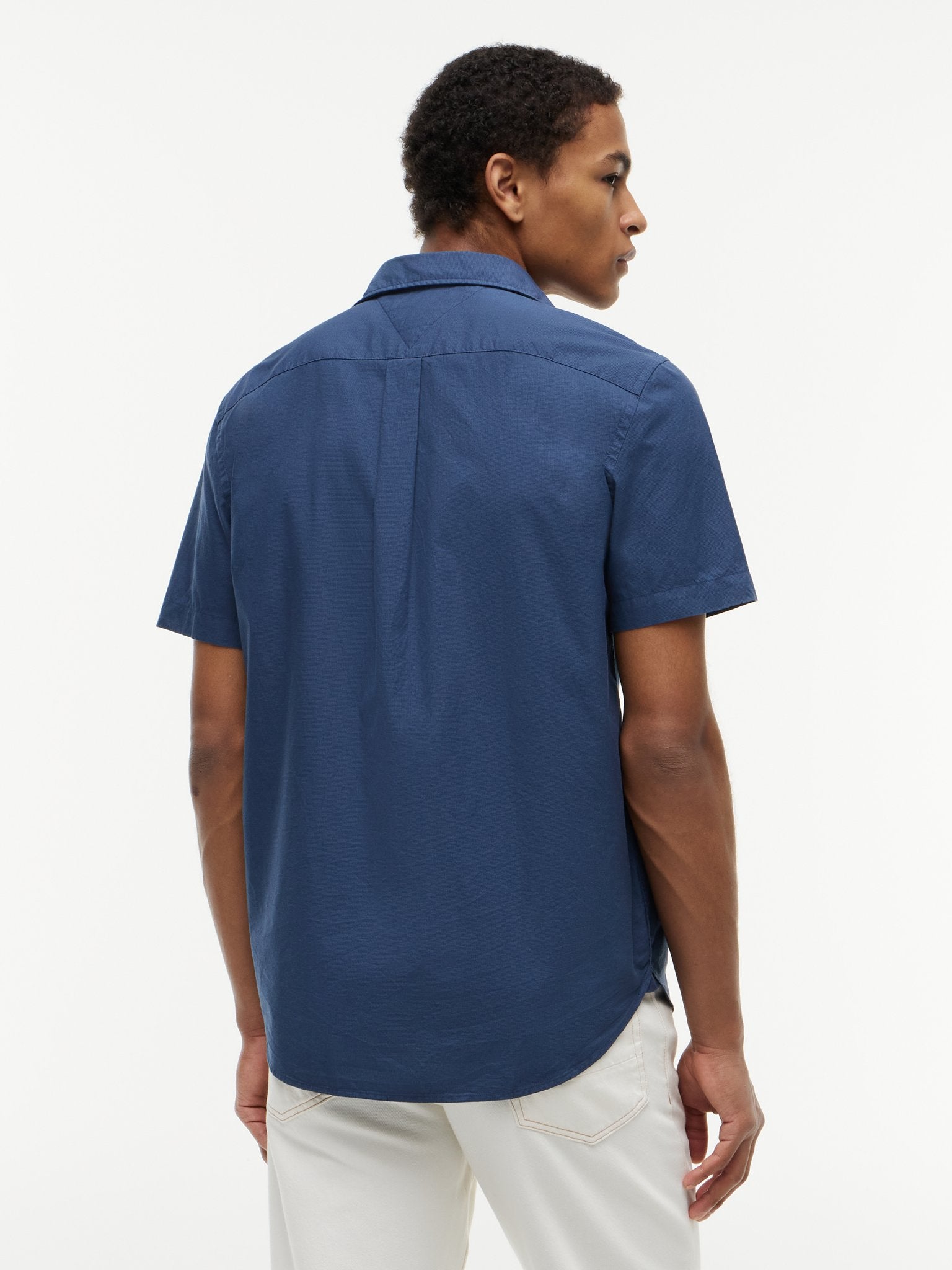 Tommy Hilfiger Herren T-Shirts kurz Mt Blue