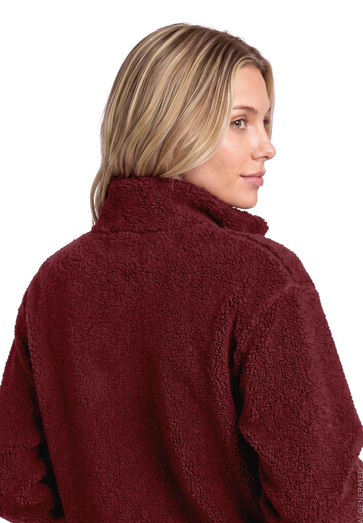 Betty & Co Damen Sweatjacken Fall Burgundy