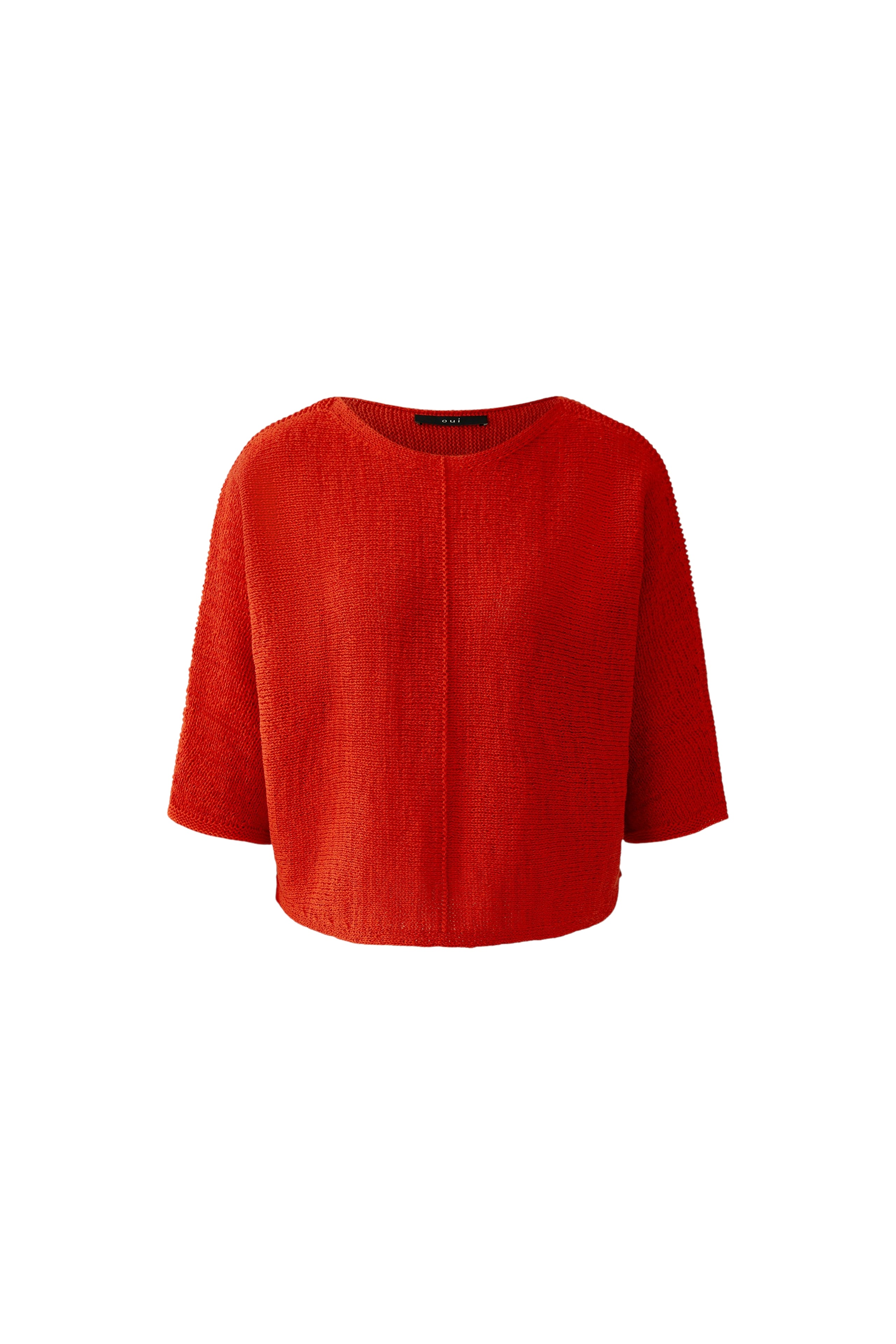 Oui Damen Pullover  Red Alert