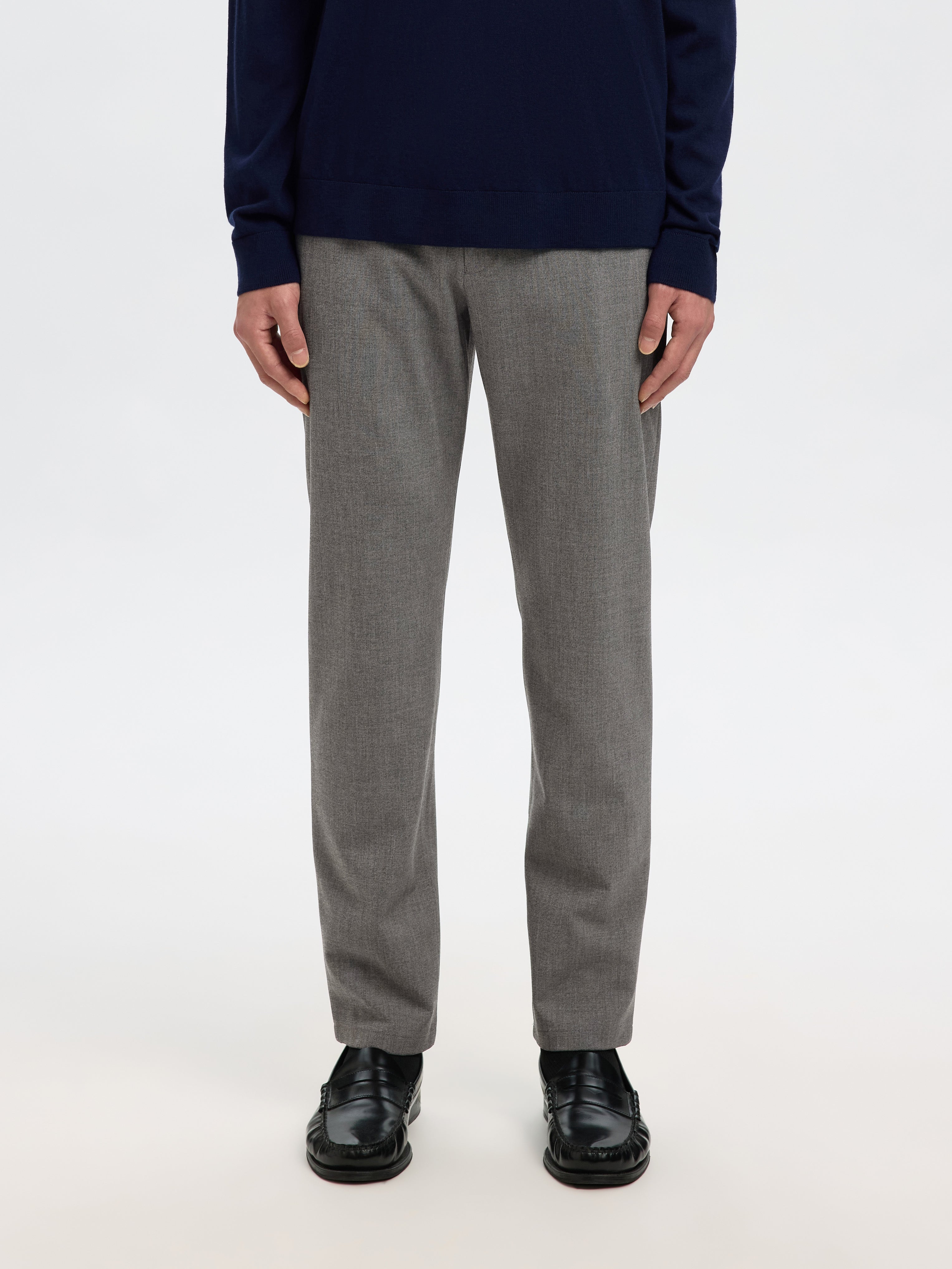 Selected homme Herren Hosen Grey Mel