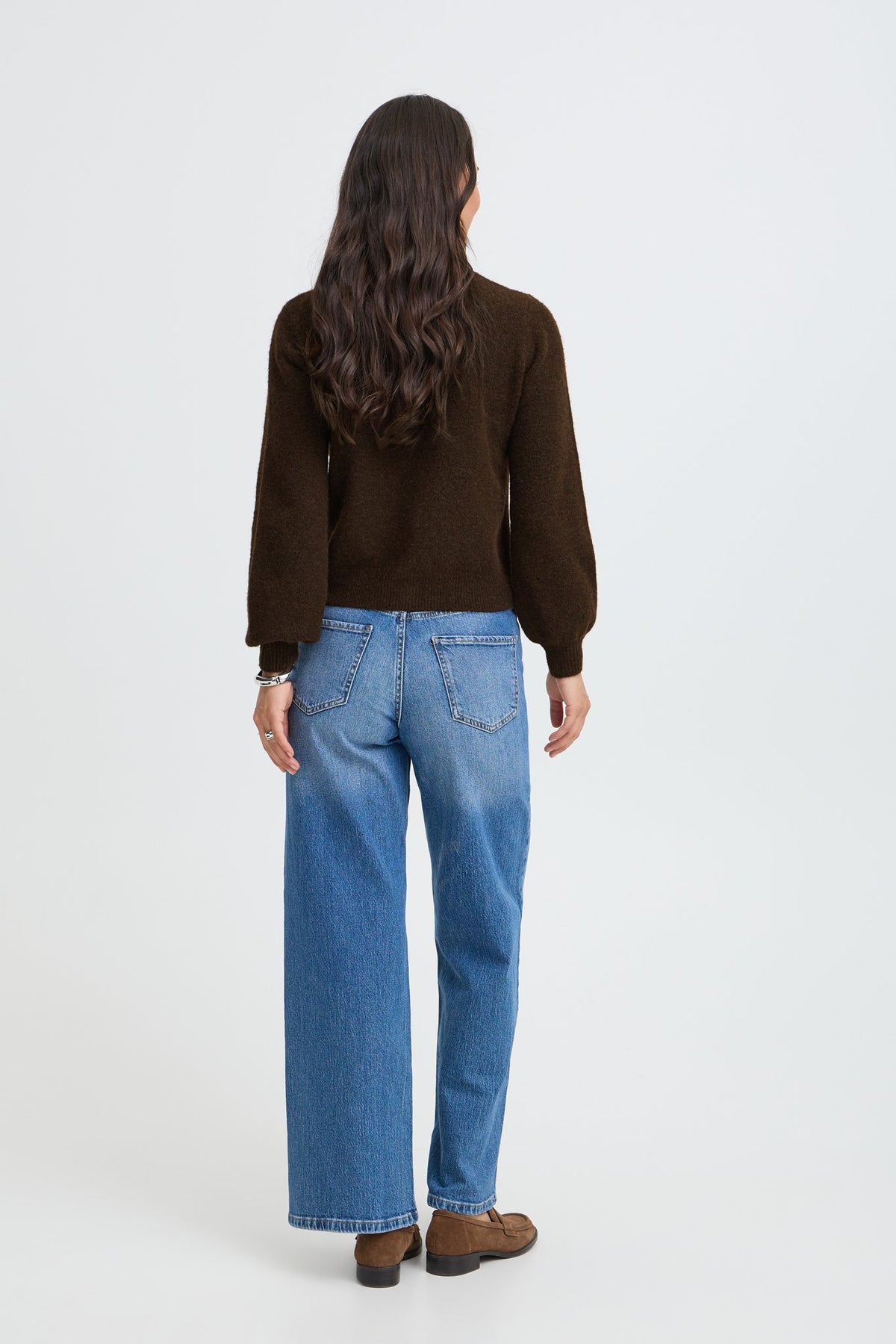 b.young Damen Strickjacken Java Melange