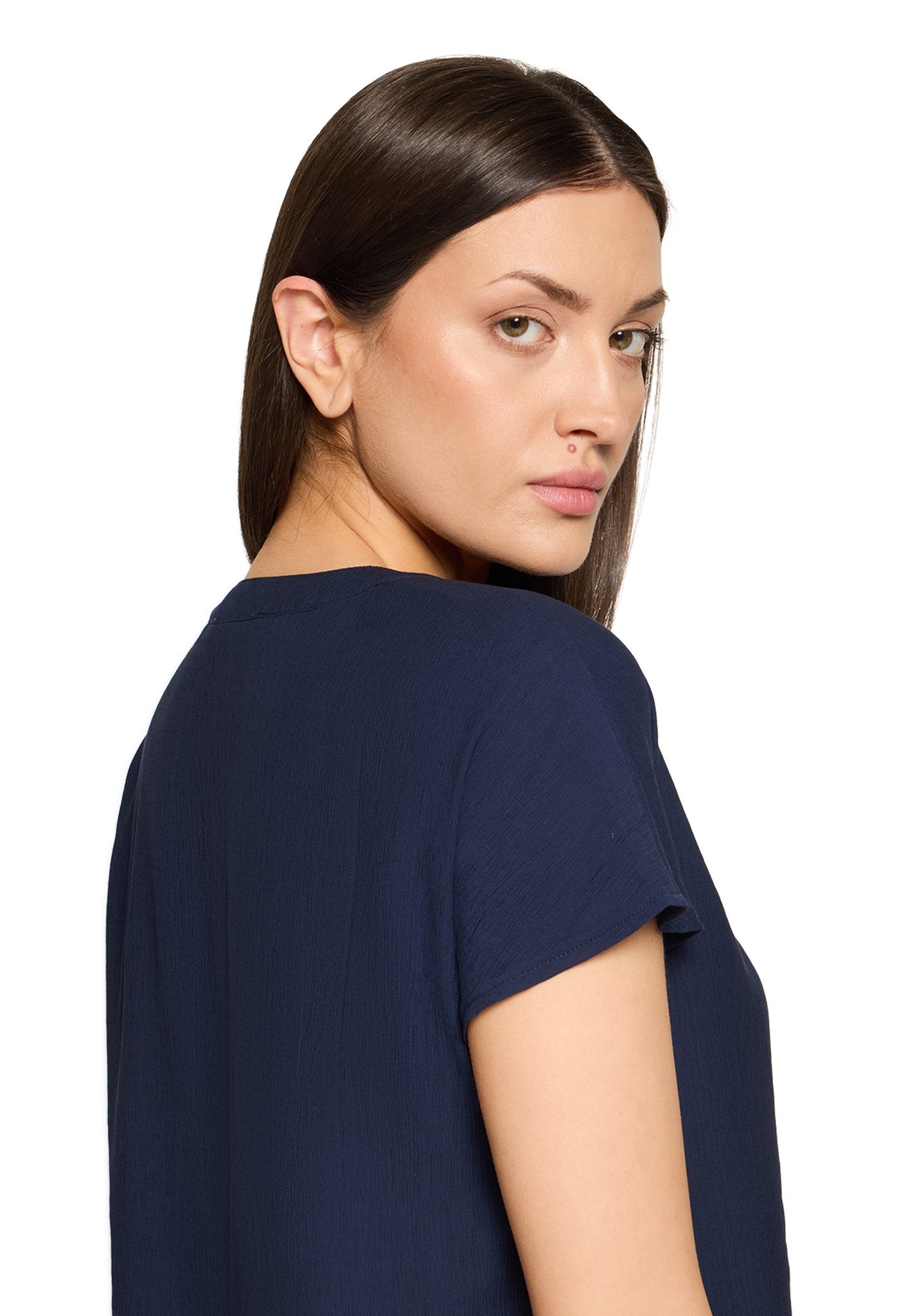 Betty & Co Damen Blusen Navy Blue