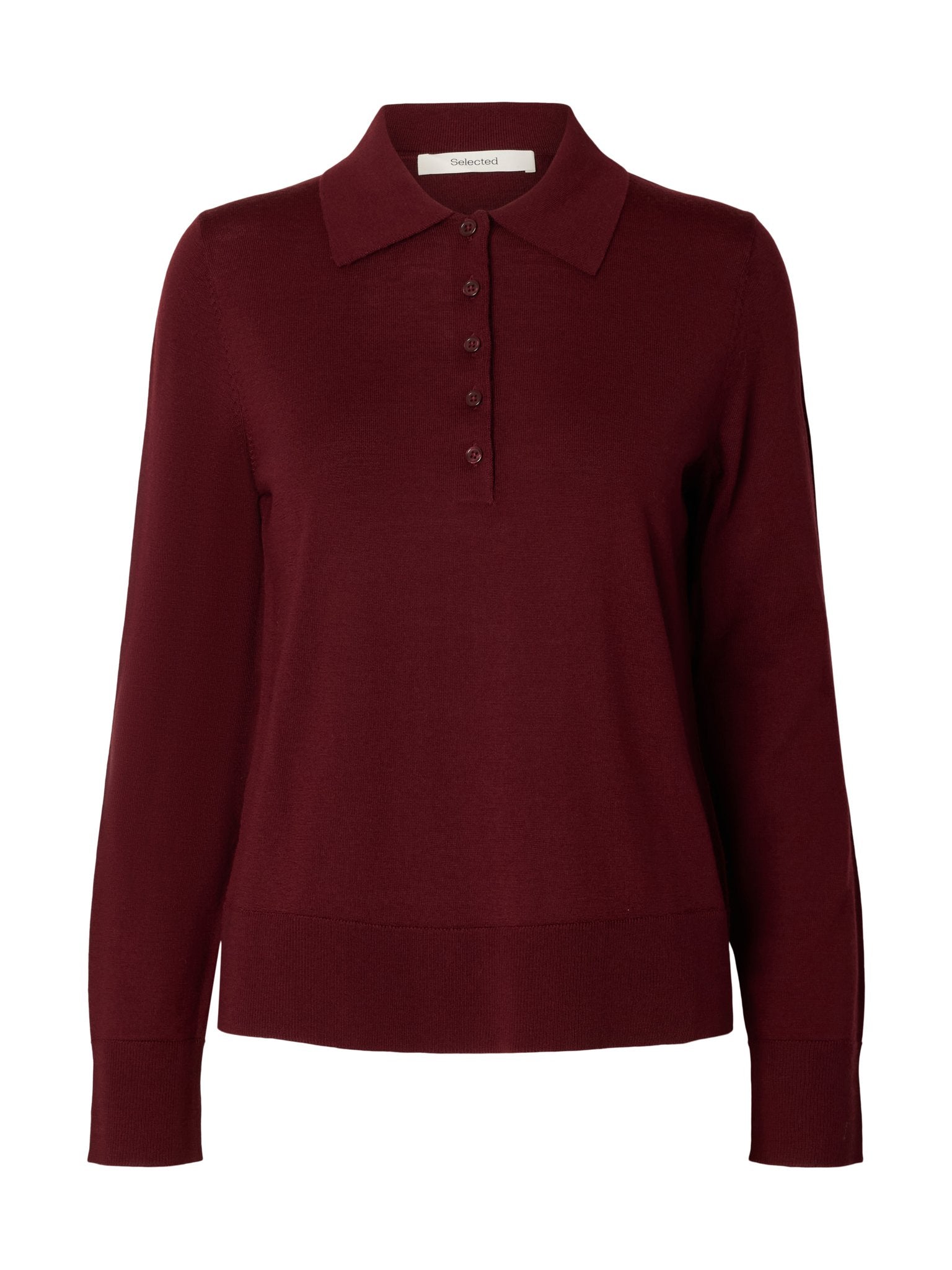 Selected Femme Damen Pullover Tawny Port