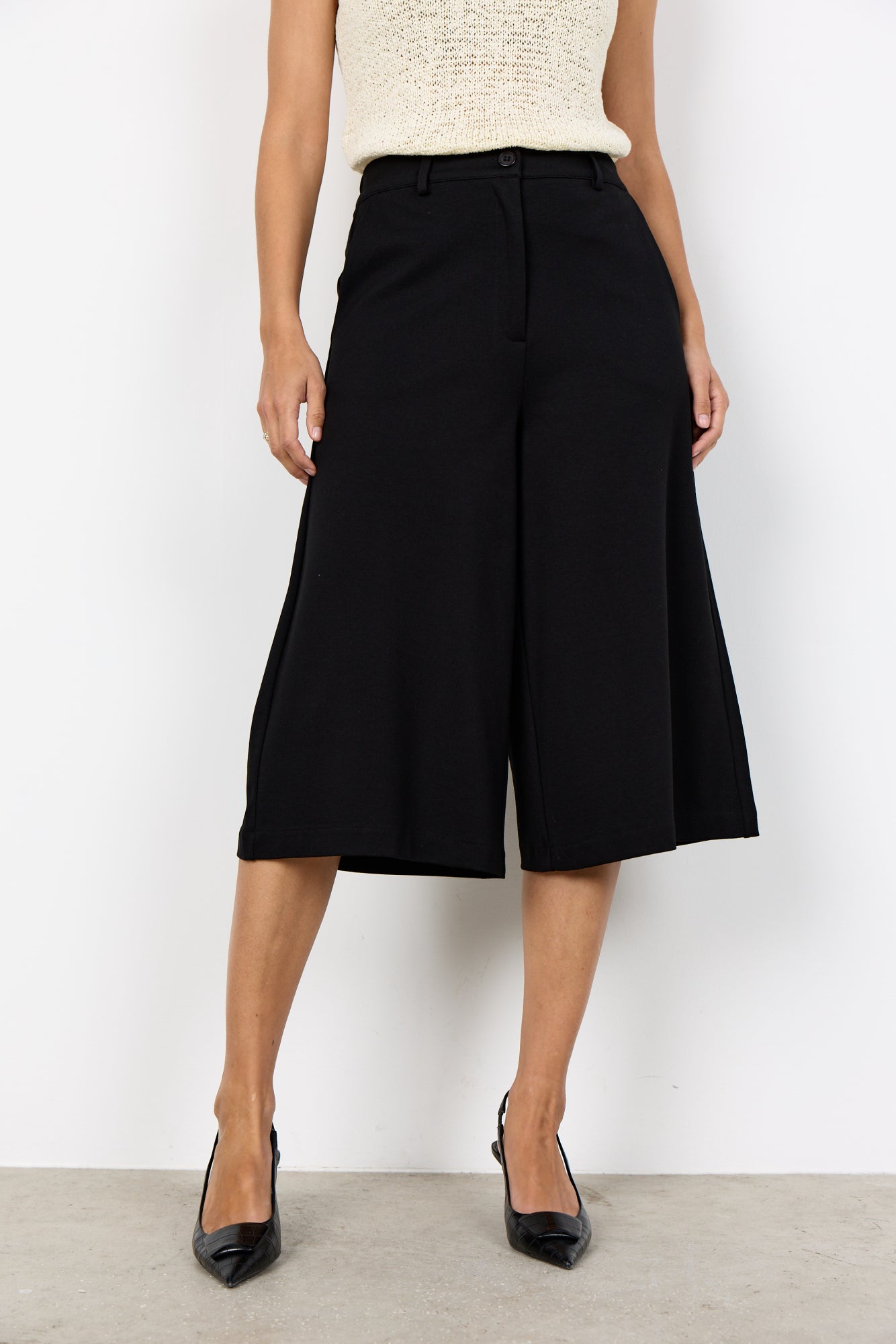 Soya Concept Damen Hosen Black