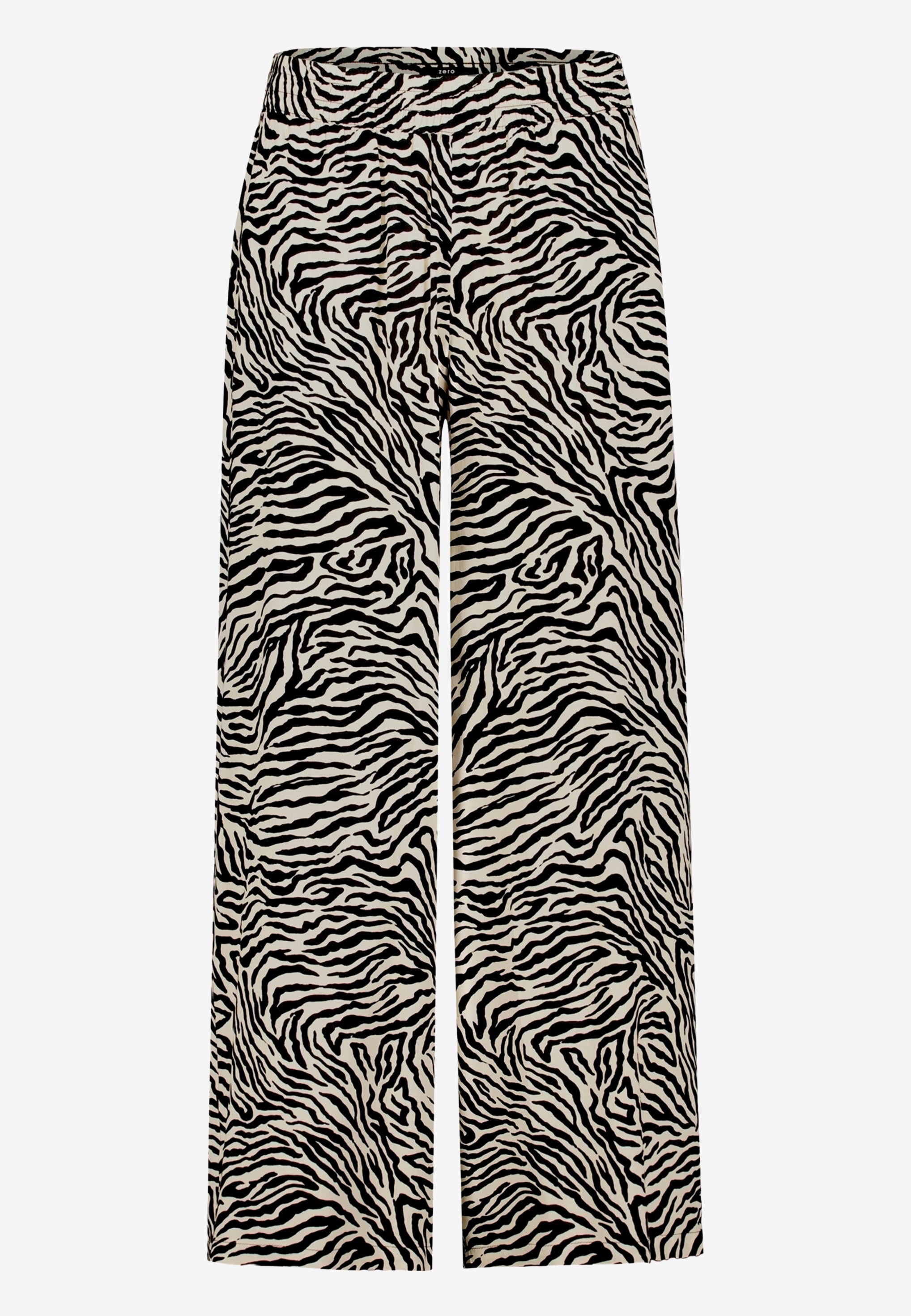 Zero Damen Hosen Cream/Black