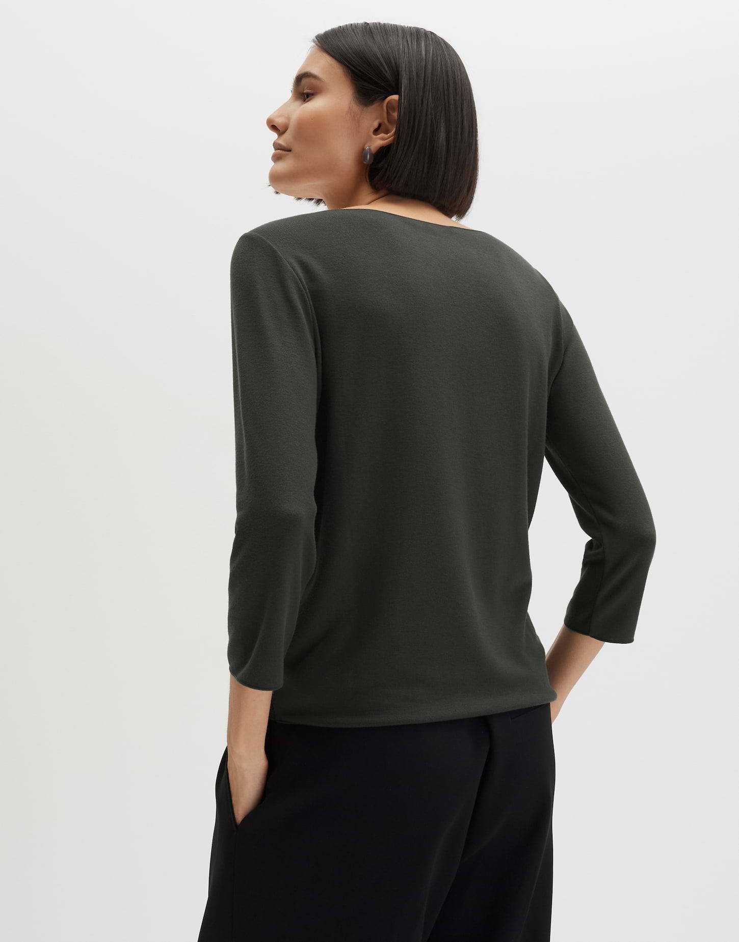 Someday Damen T-Shirts Midnight Olive