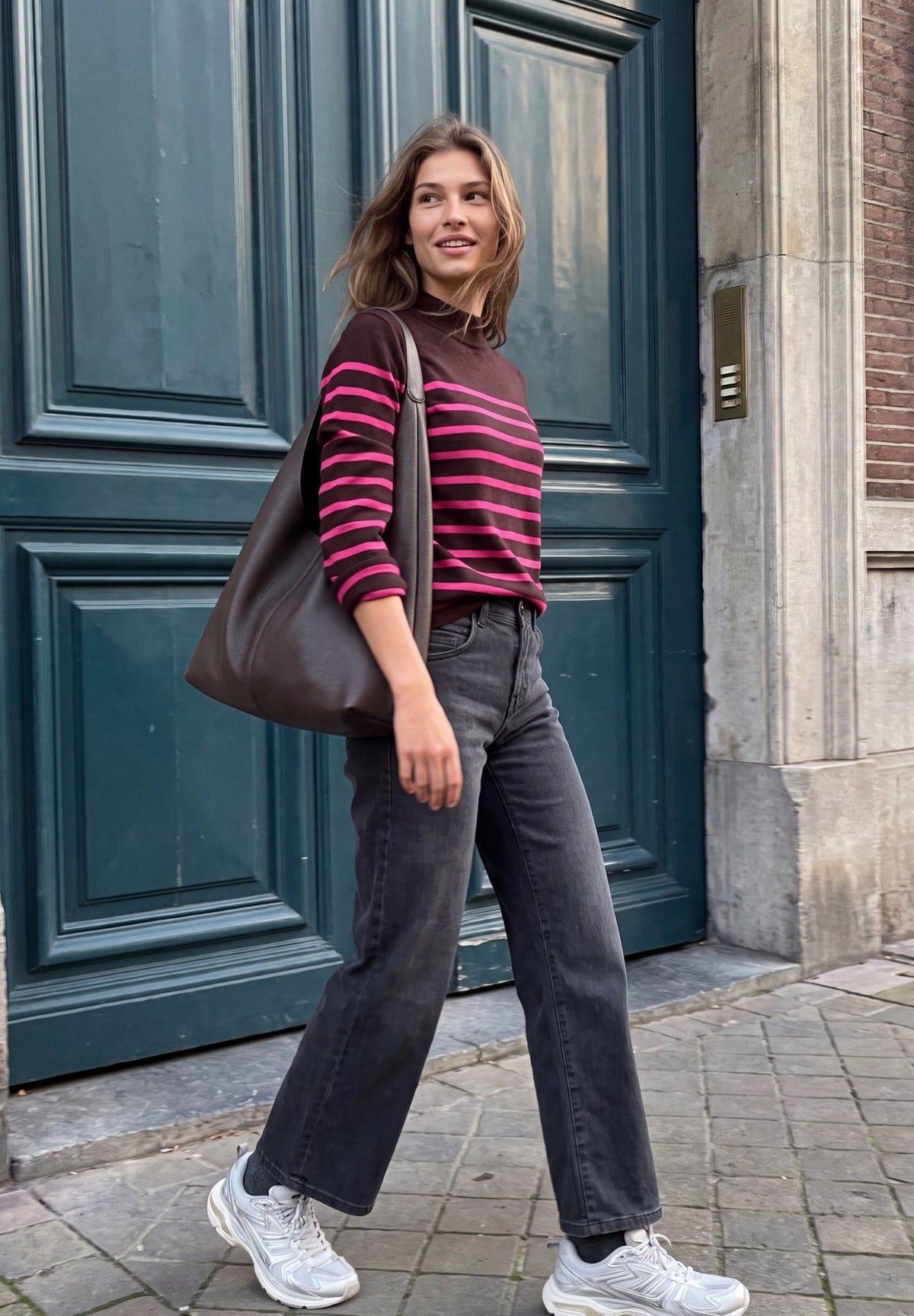 Street One Studio Damen Pullover  Russet Re