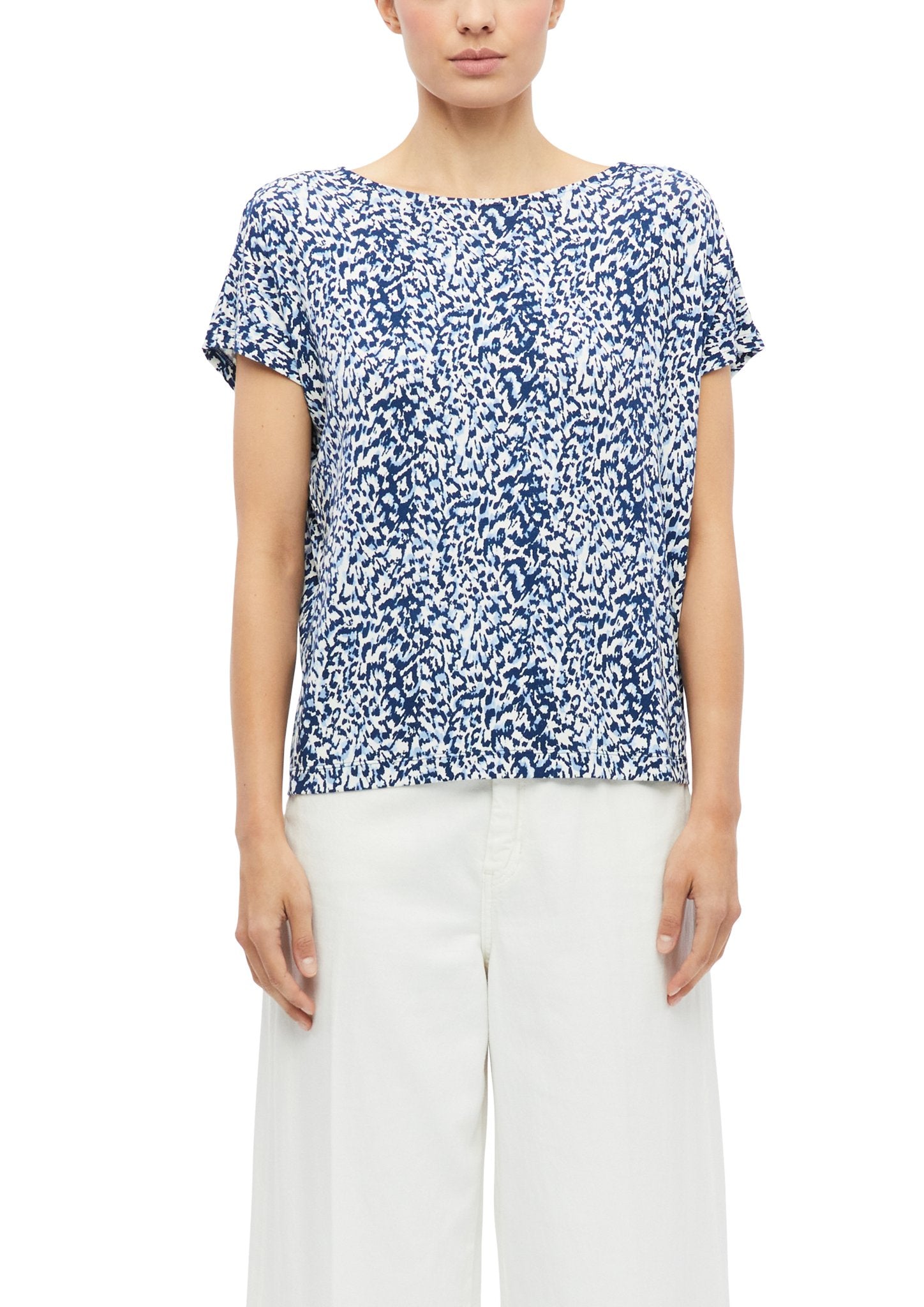 S. Oliver red Damen T-Shirts A Blue