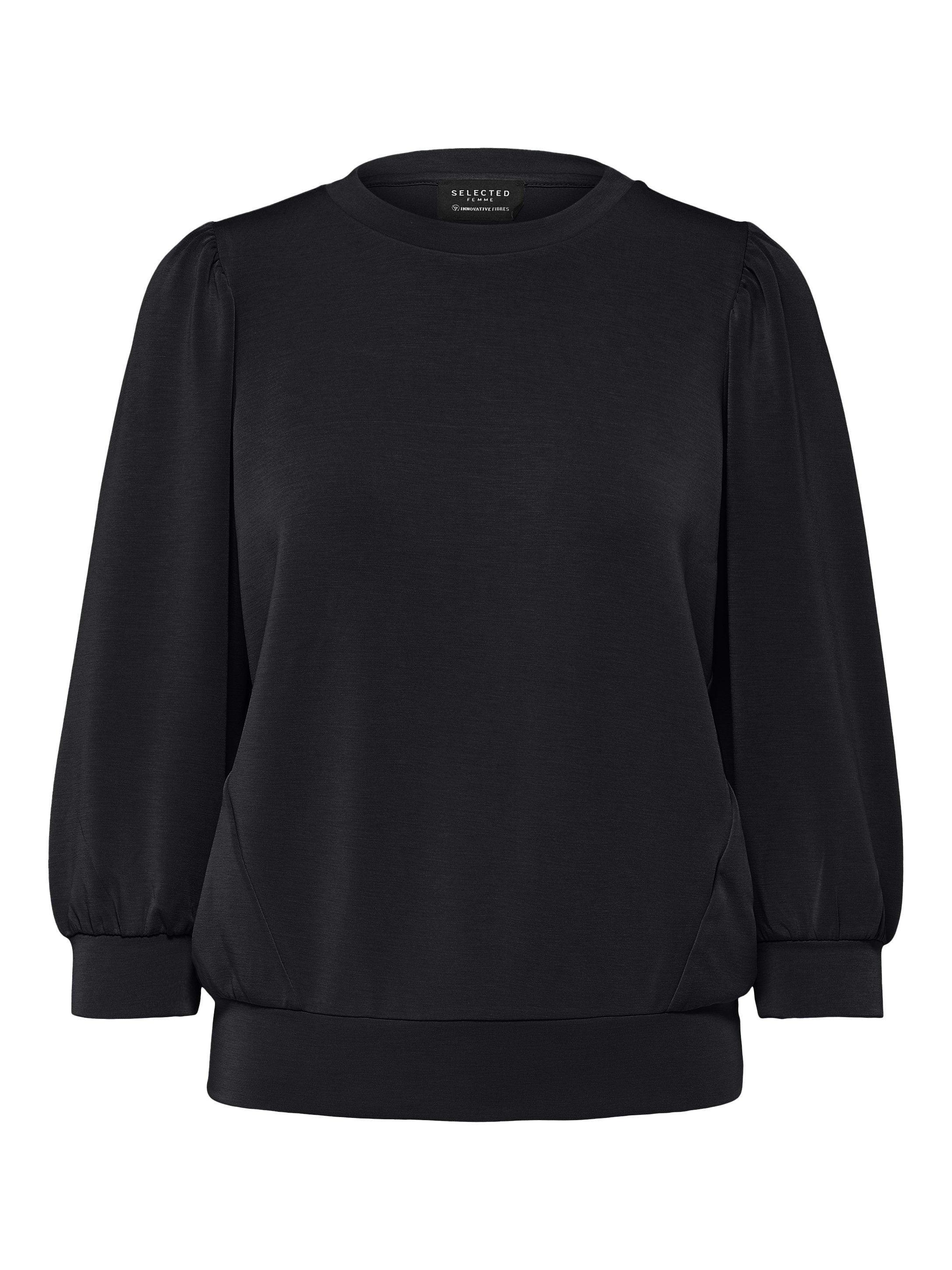 Selected Femme Damen Blusen Black