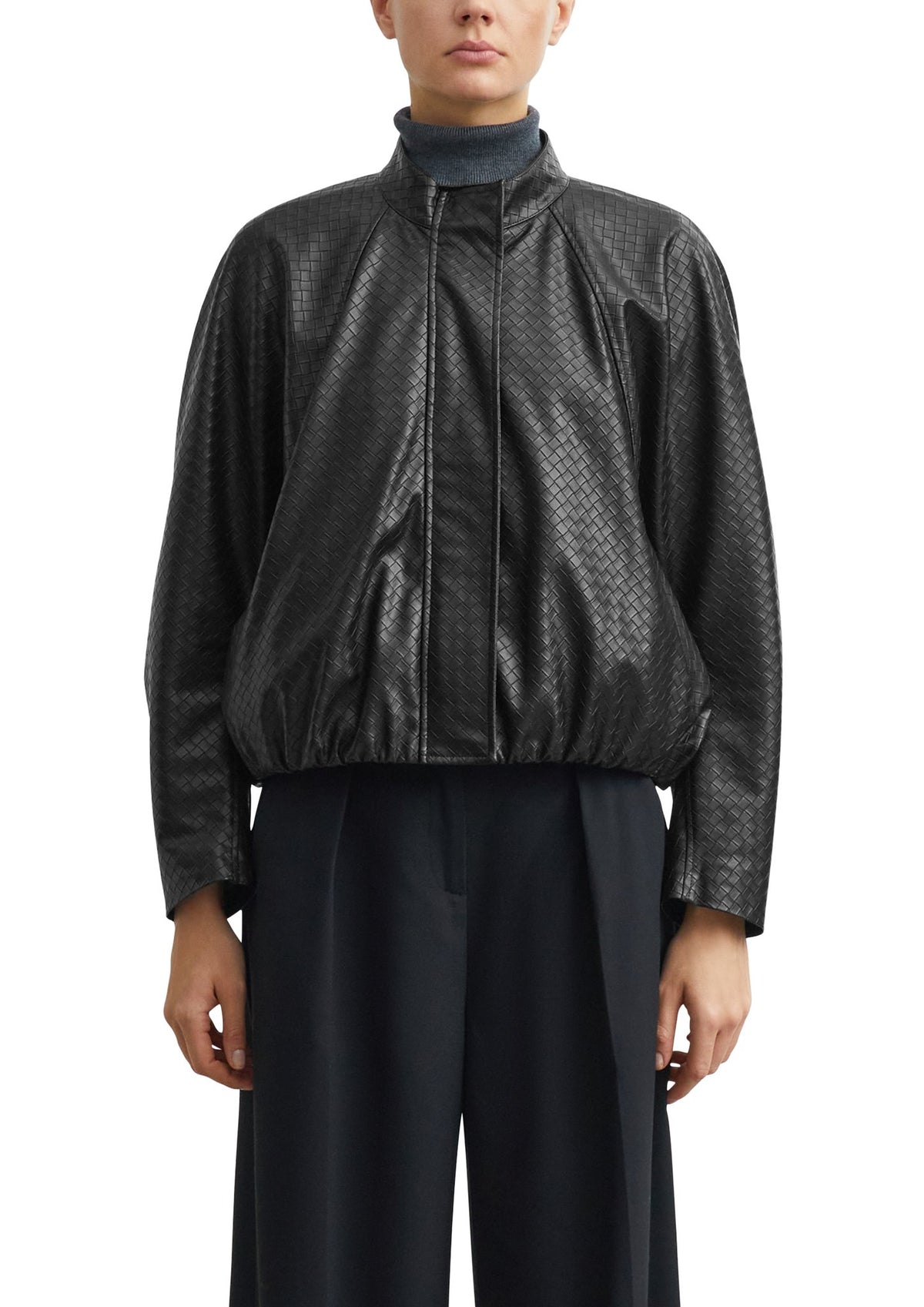 Comma Damen Blazer  Grey/Black
