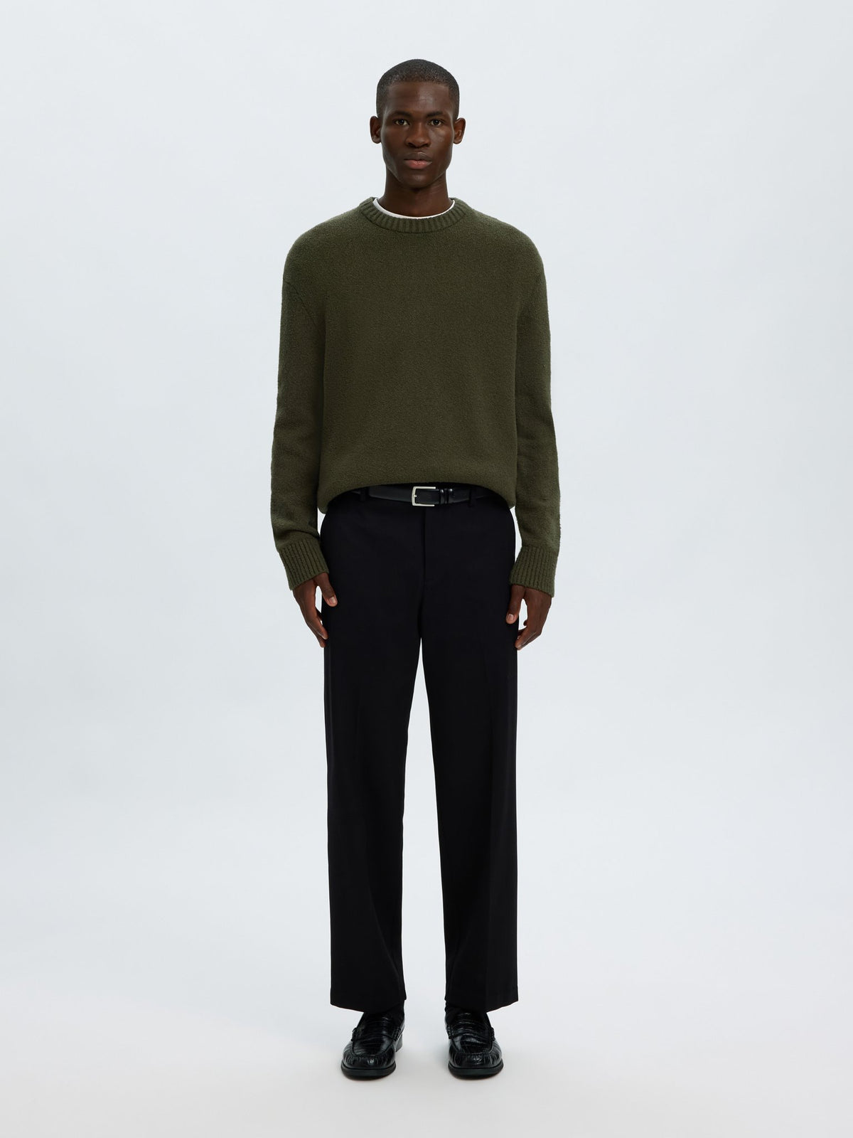 Selected homme Herren Pullover Forest N
