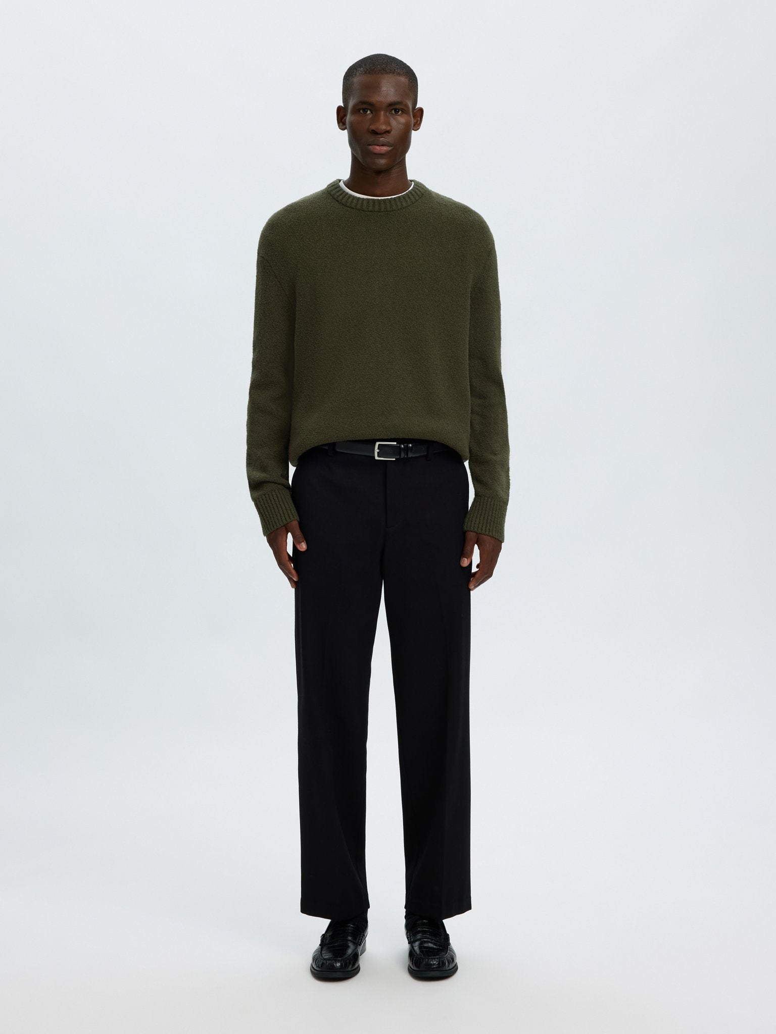 Selected homme Herren Pullover  Forest N
