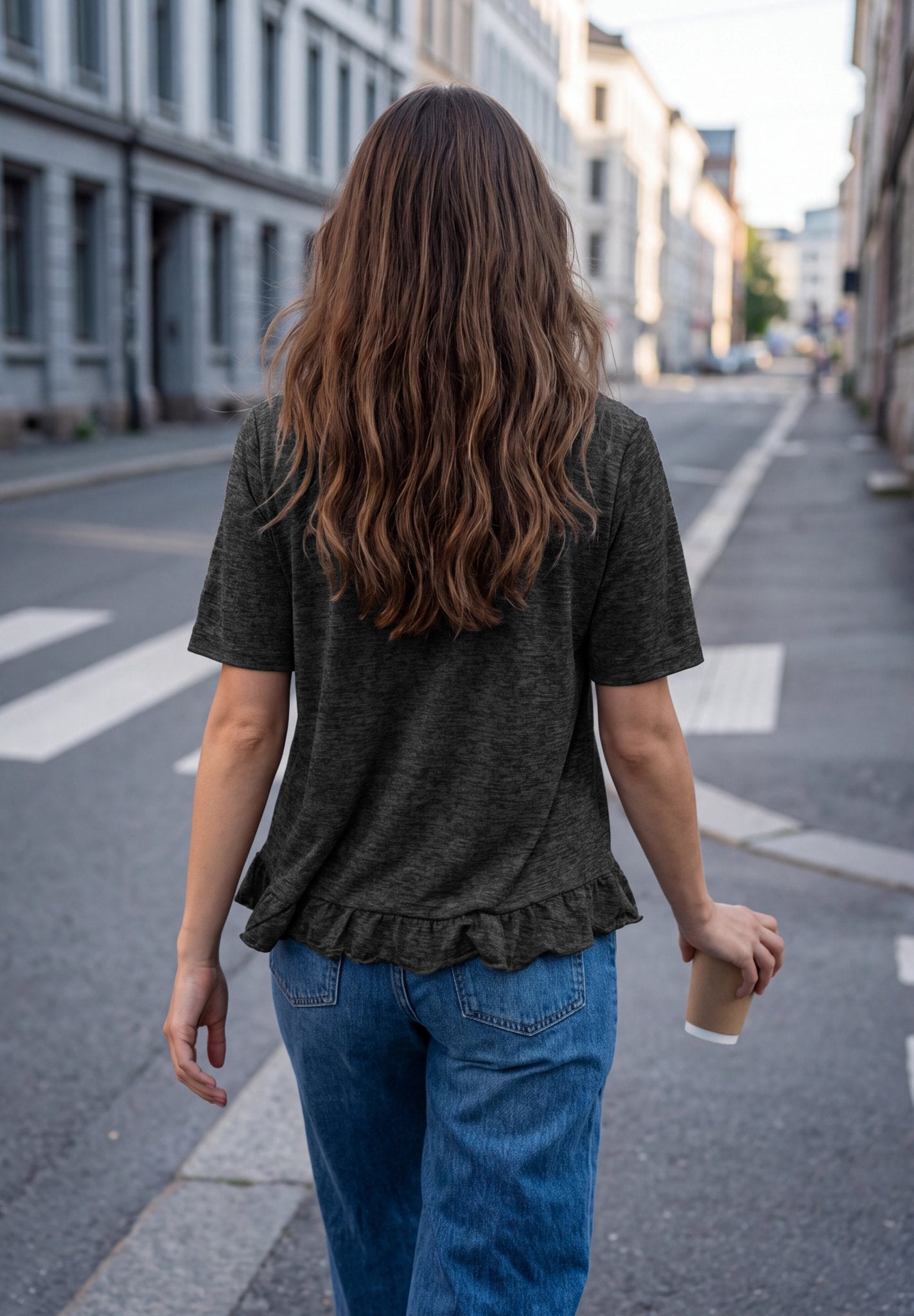 Street One Studio Damen T-Shirts  Inked Gre