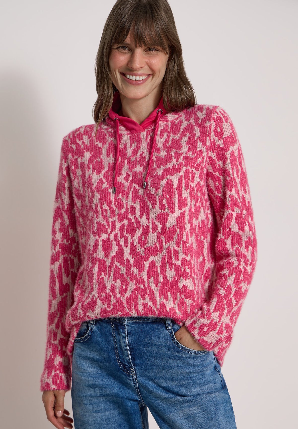 Cecil Damen T-Shirts  Pink Flas