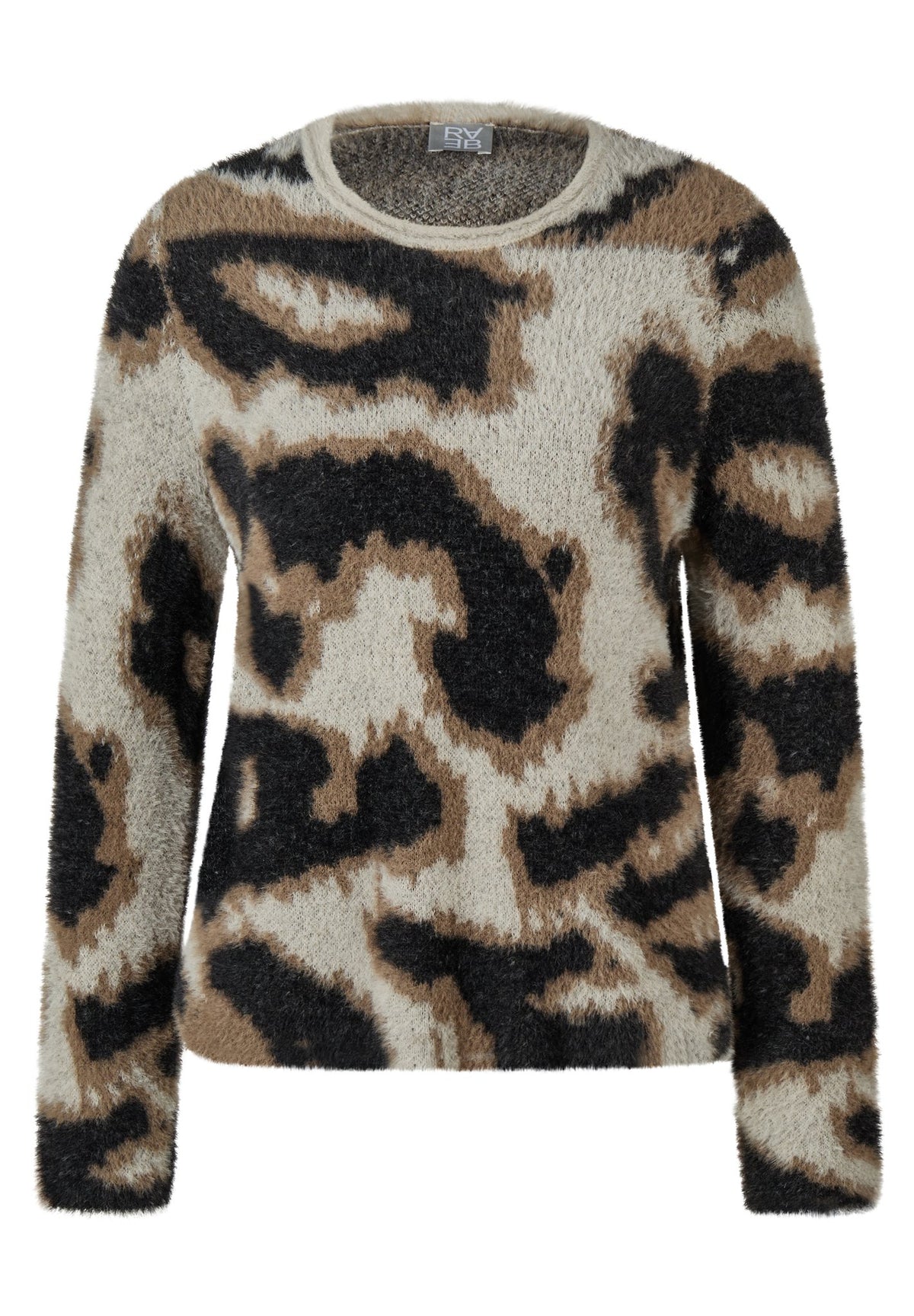 Rabe Damen Pullover Kiesel