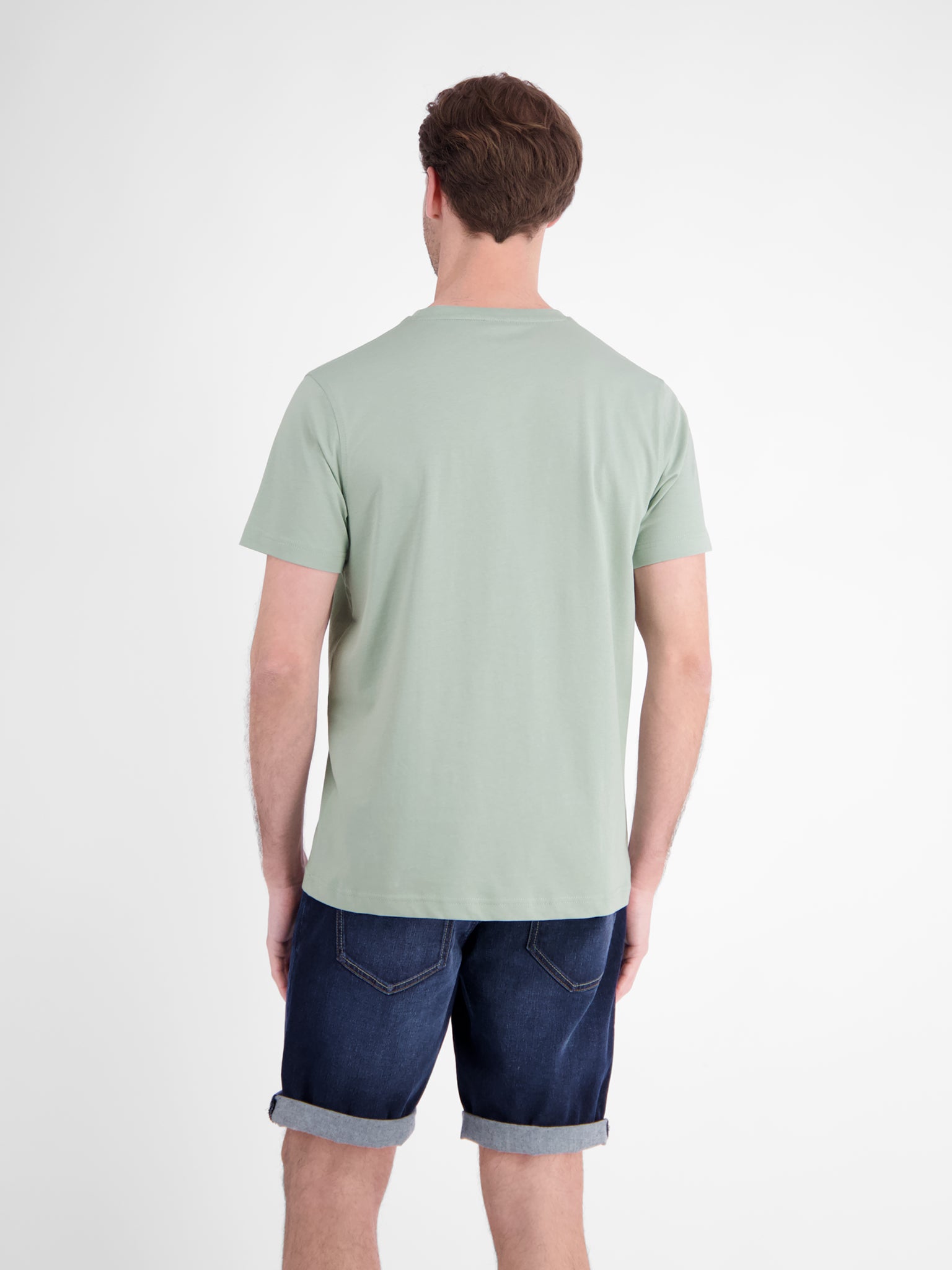 Lerros Herren T-Shirts kurz Bay Green