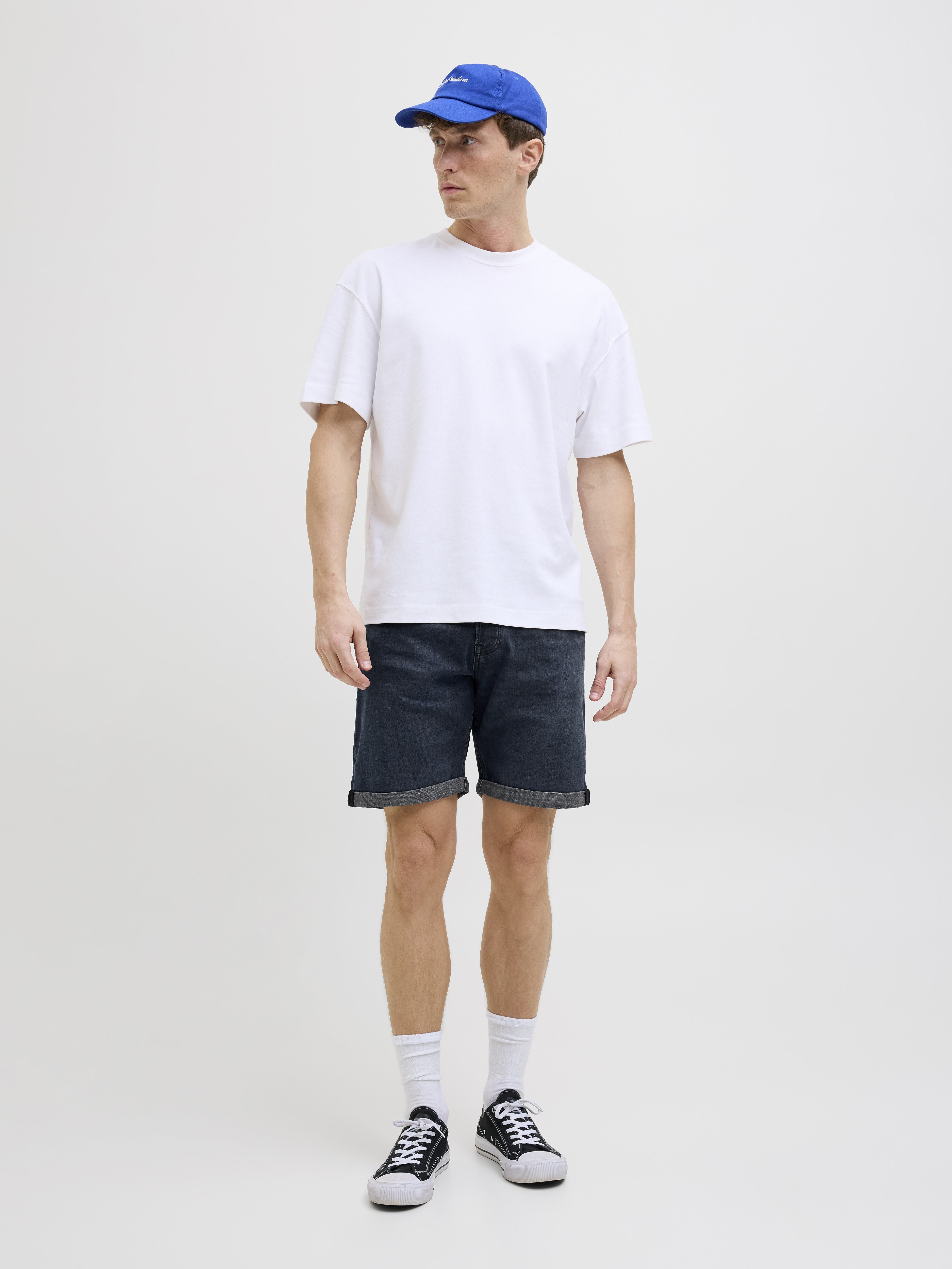 Jack & Jones Herren Shorts Blue Denim