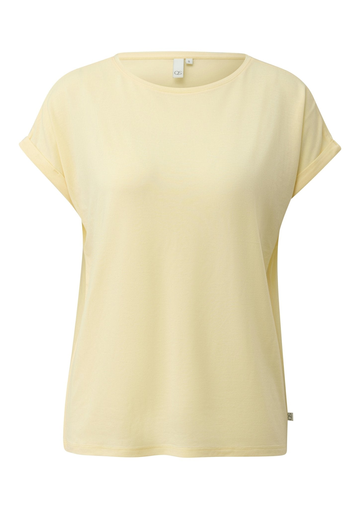 QS by S.Oliver Damen T-Shirts Yellow
