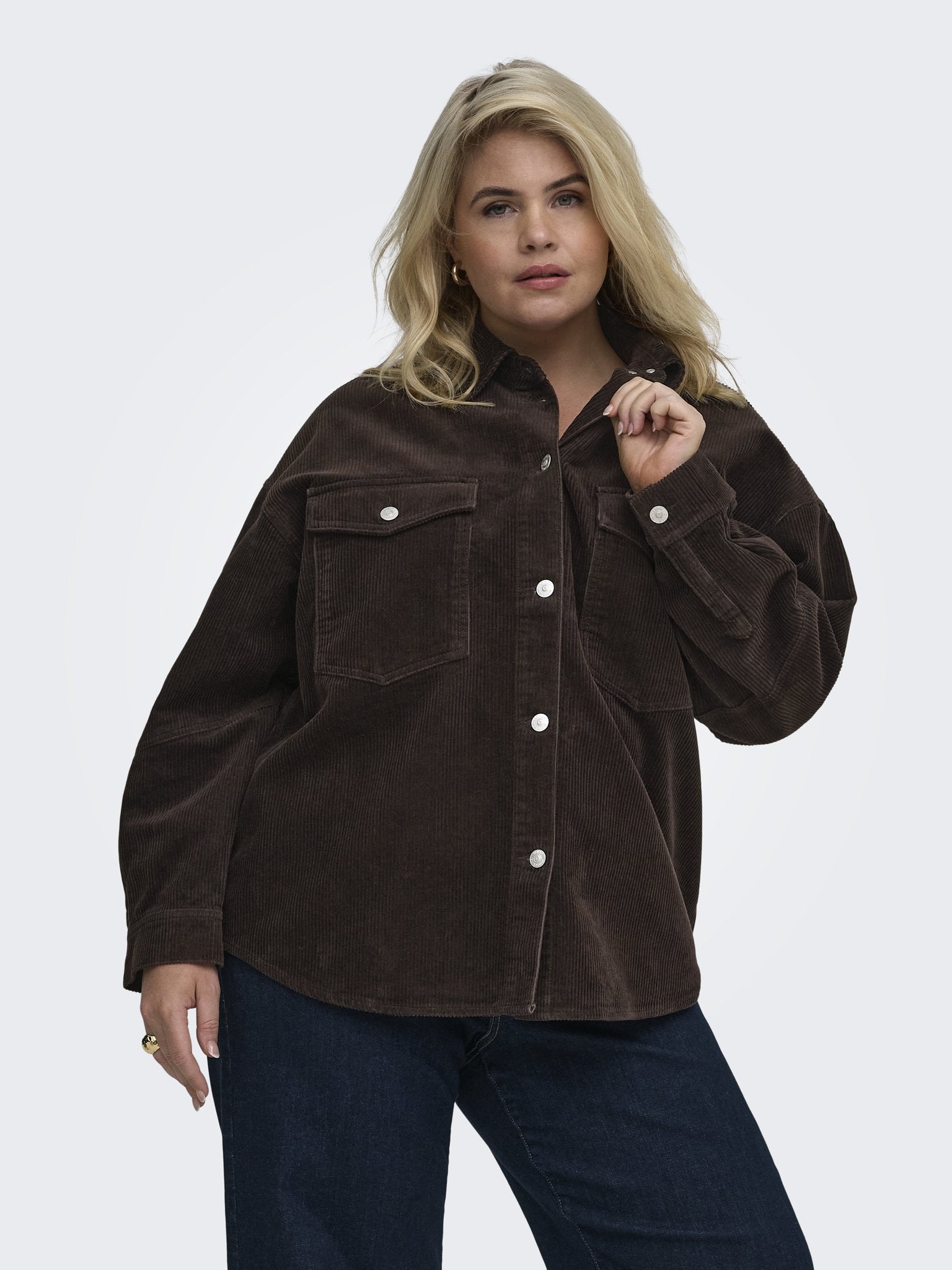 Only Caramkoma Damen Blusen Ganache