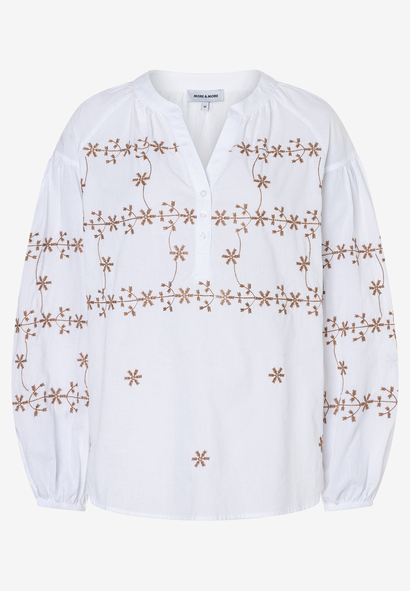 More & More Damen Blusen  White