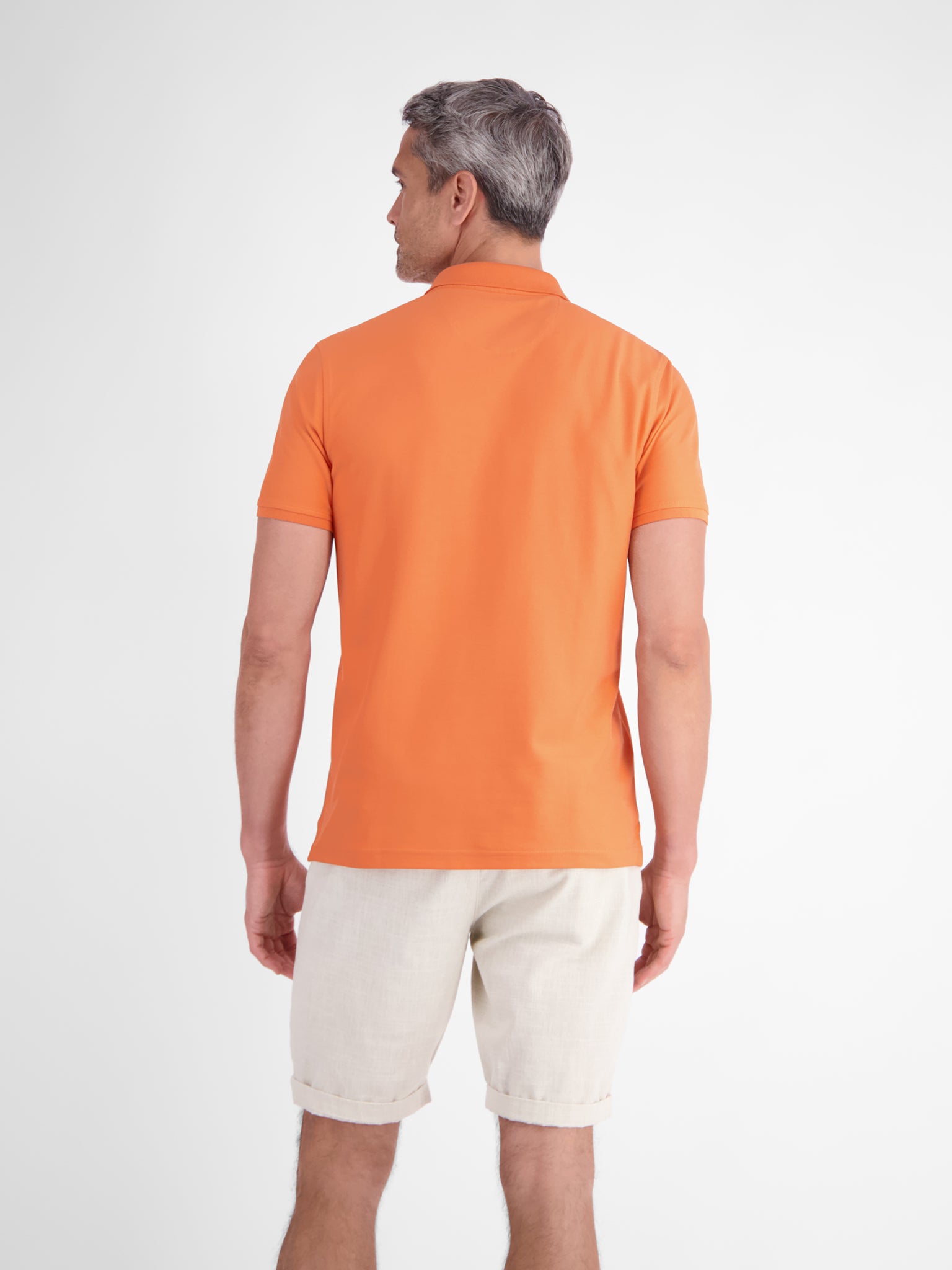 Lerros Herren Polo-Shirts Pale Papaya