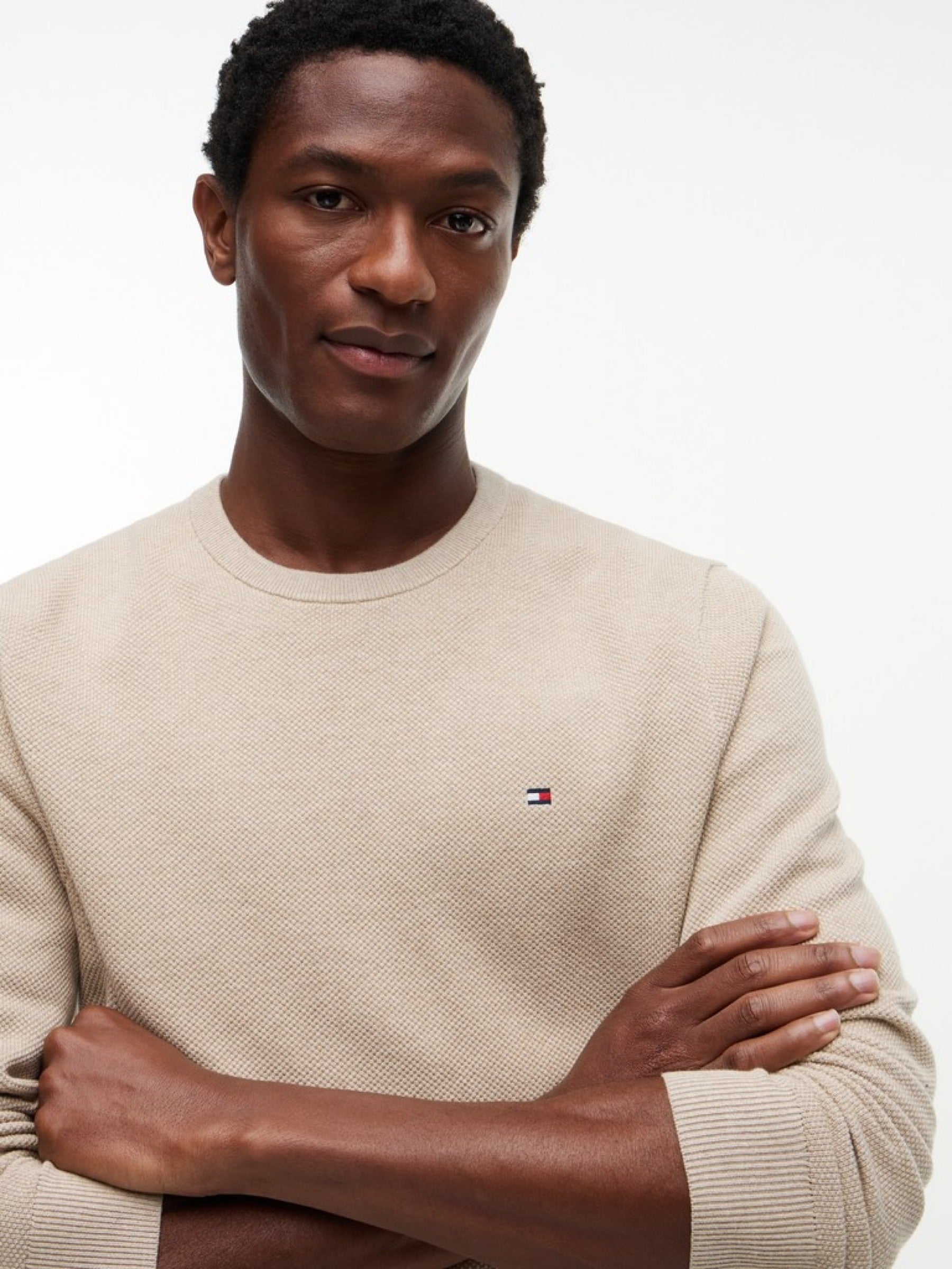 Tommy Hilfiger Herren Sweatshirts Adk Beige