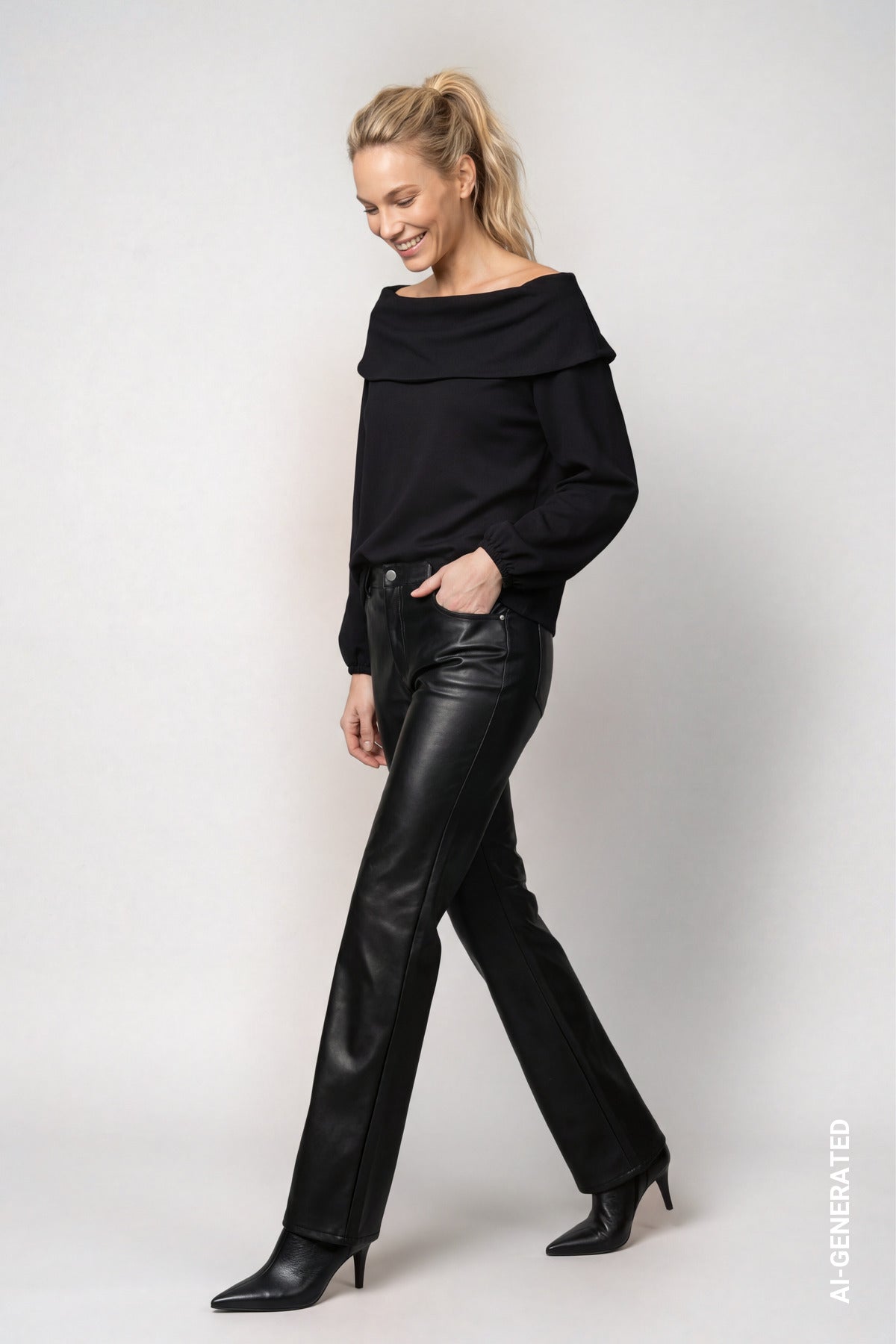 Monari Damen T-Shirts Schwarz