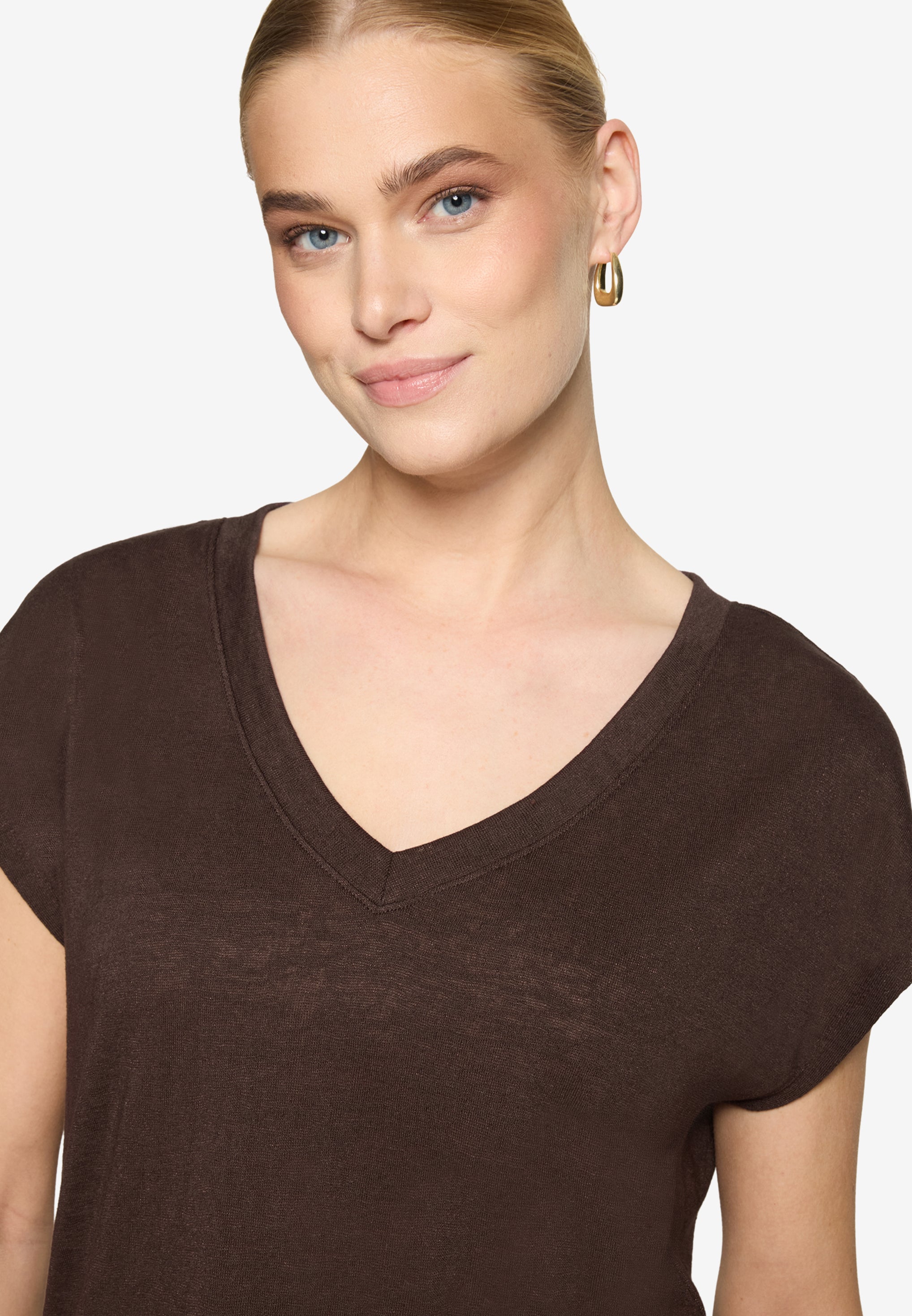 Zero Damen Tops Chocolate Plum