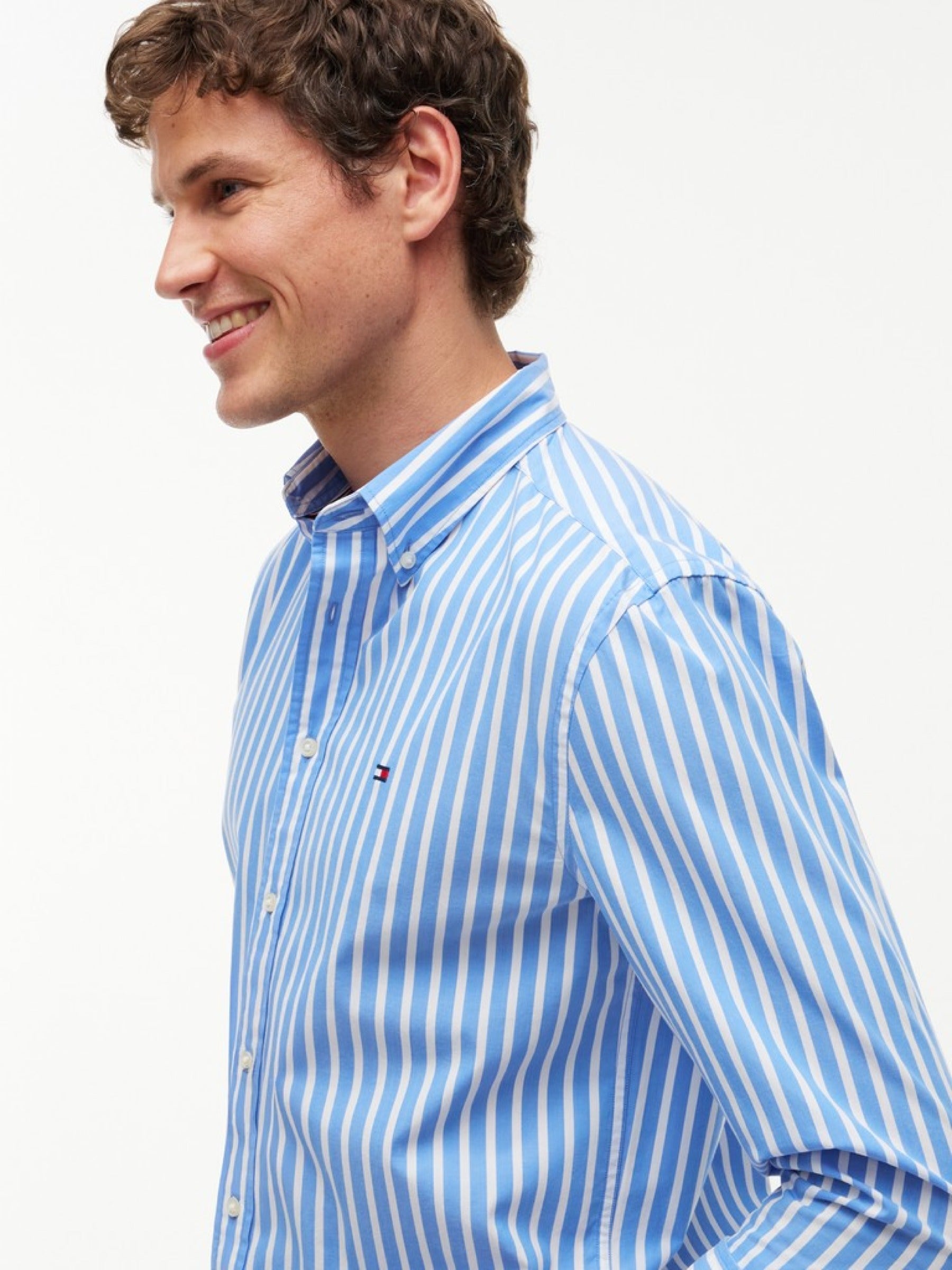 Tommy Hilfiger Herren Hemden A Blue