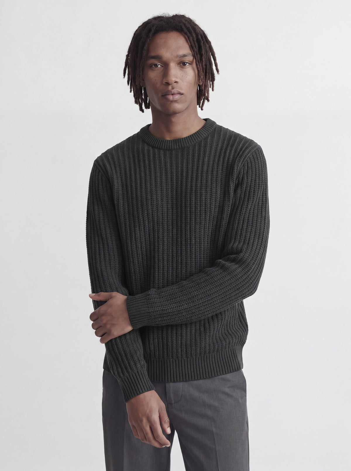 Jack & Jones Herren Pullover Asphalt