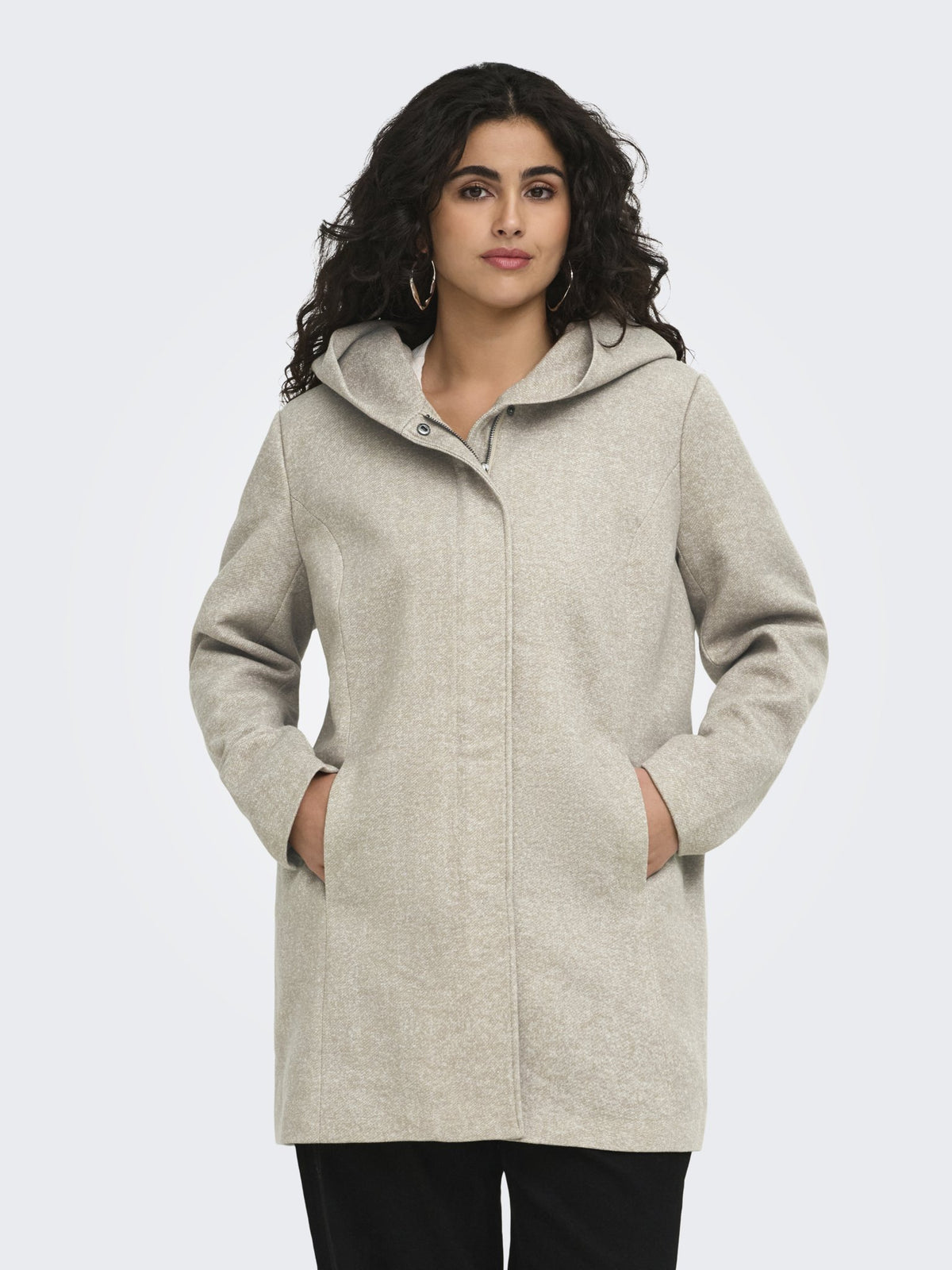 Only Carmakoma Damen Mantel Fungi/Melange