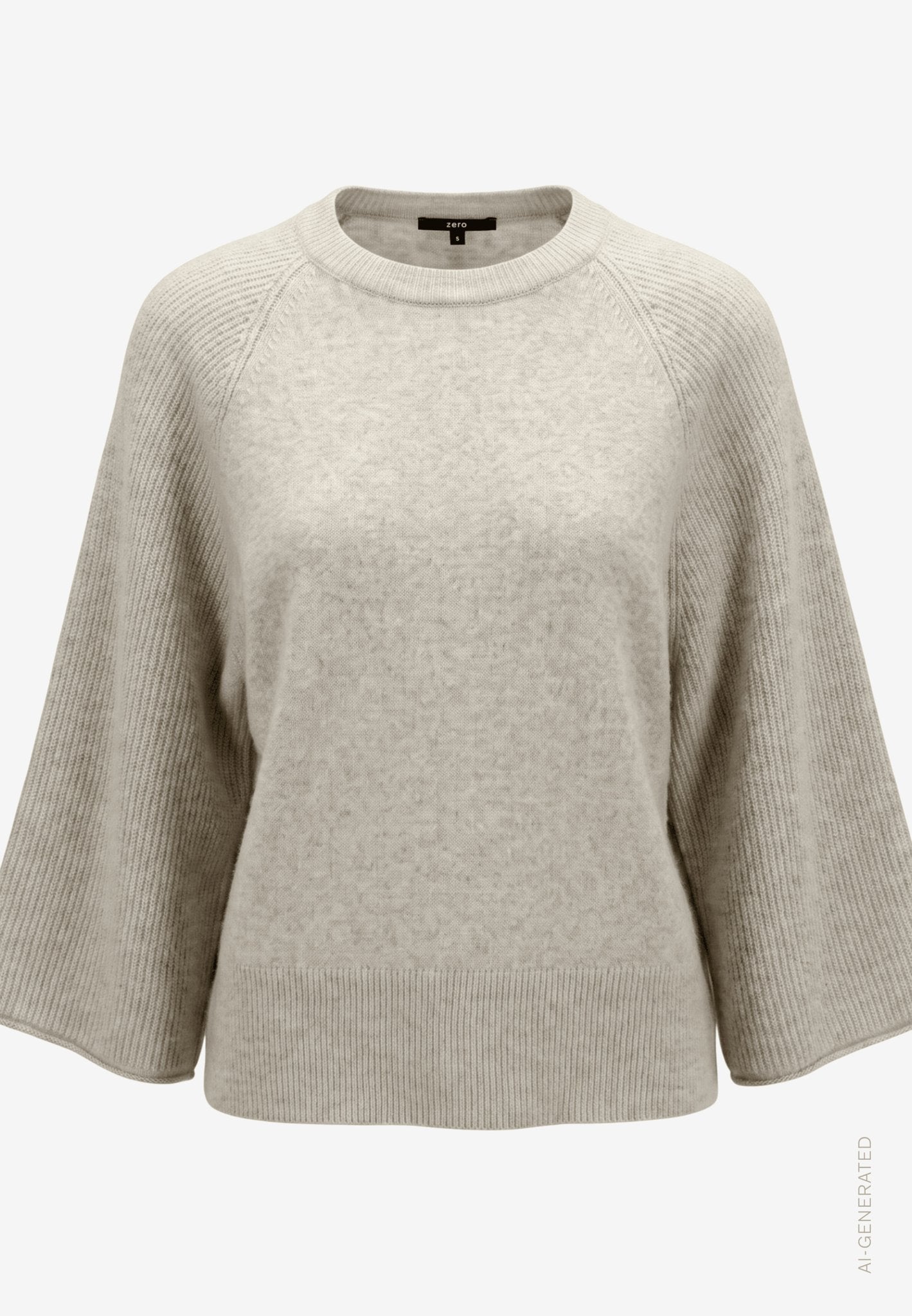 Zero Damen Pullover Light Beige Mel