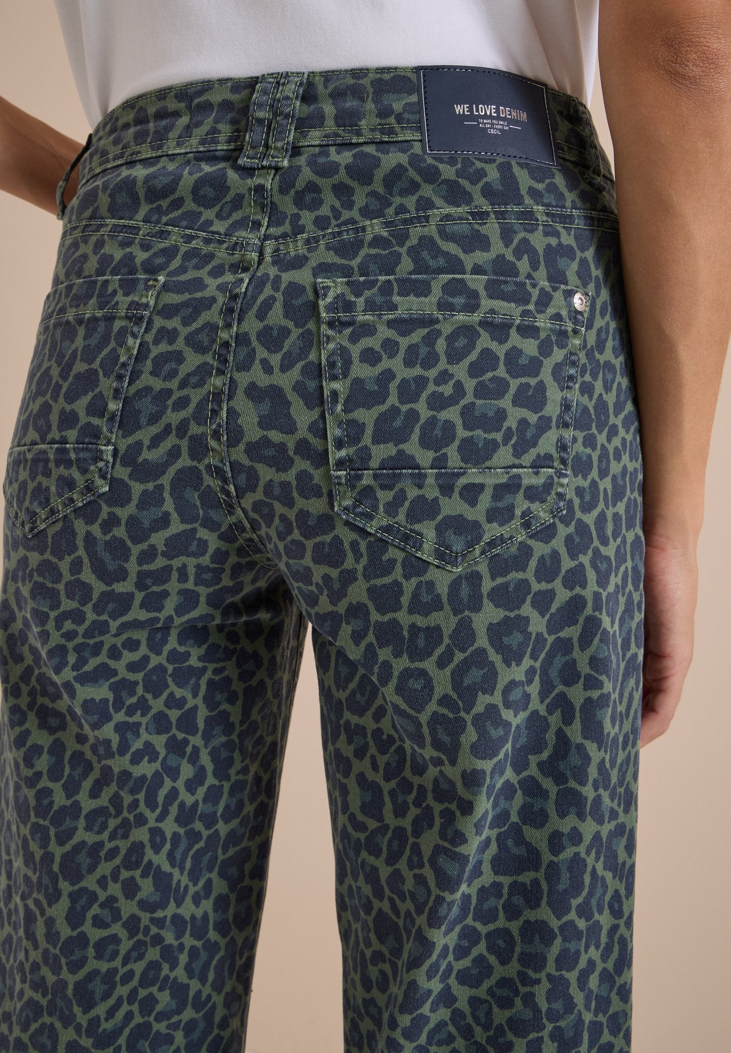 Cecil Damen Hosen  Dried Oli
