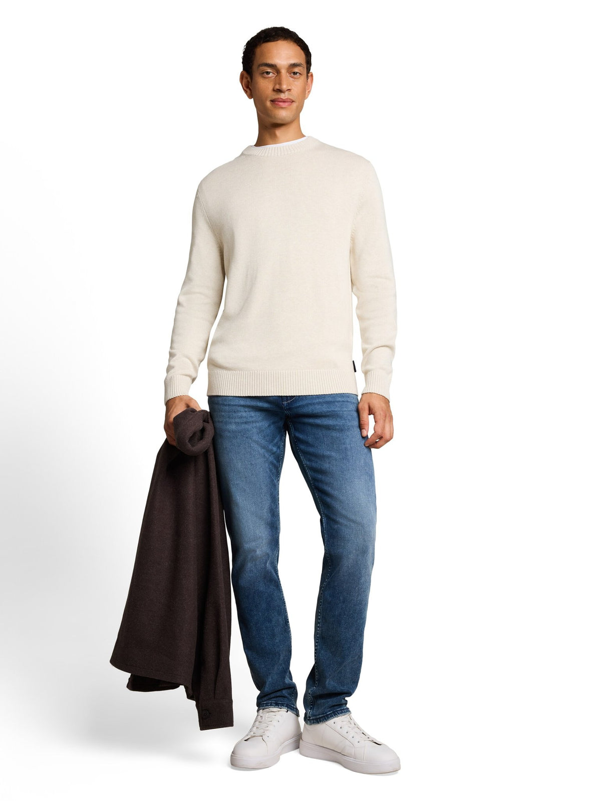 Tom Tailor Herren Pullover Soft Cloud Mela