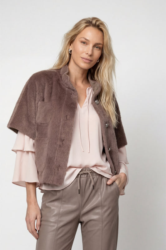 Monari Damen Jacken  Taupe