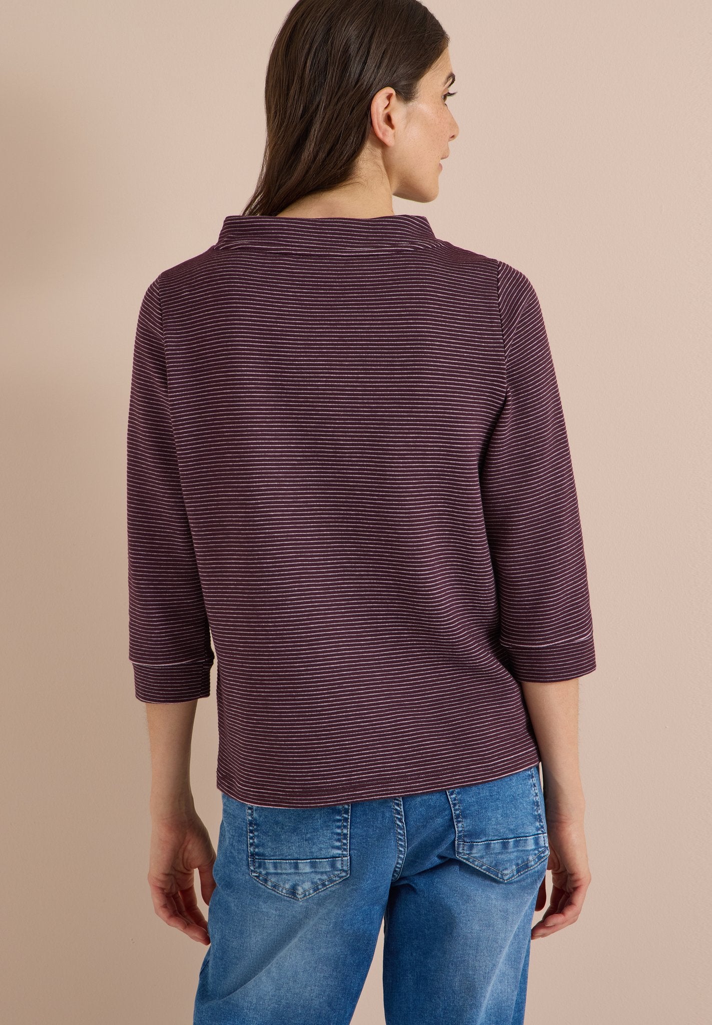 Cecil Damen T-Shirts  Berry Red
