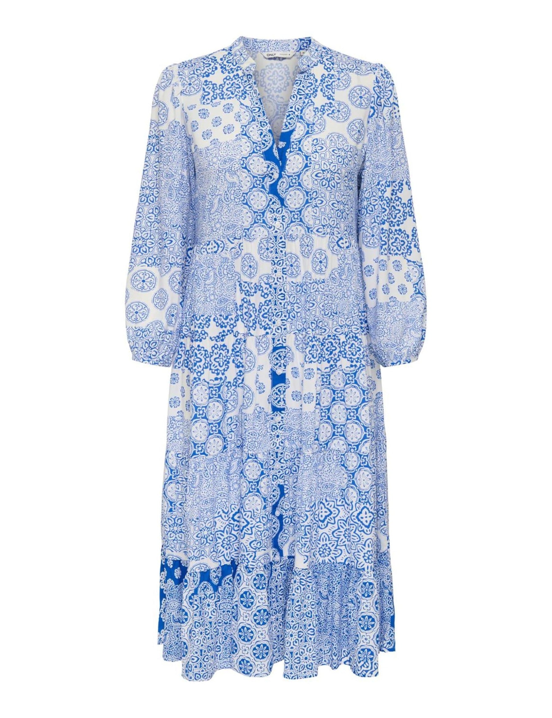 Only Damen Kleider Princess Blue/M