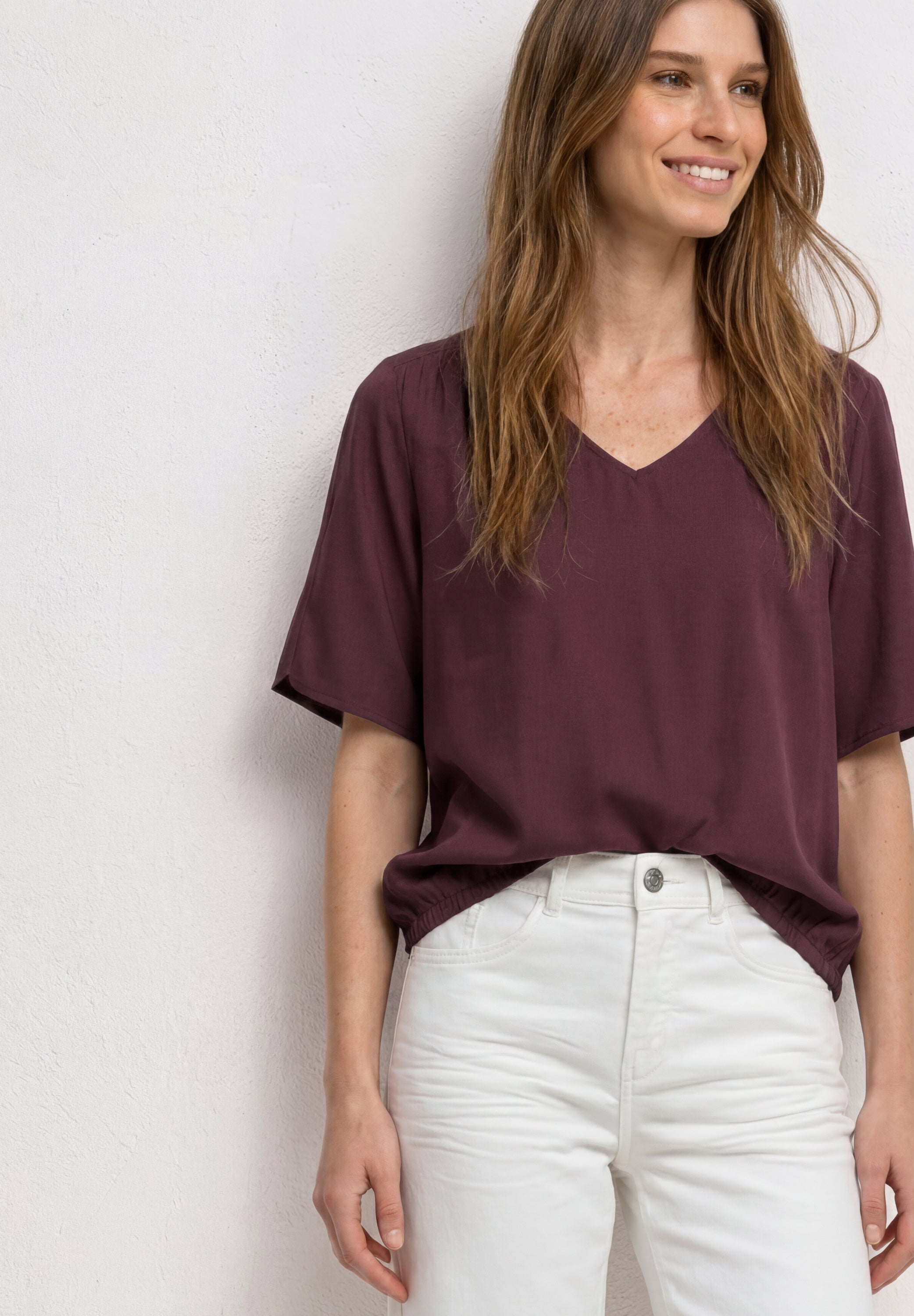 Street One Damen Blusen Rustic Ro