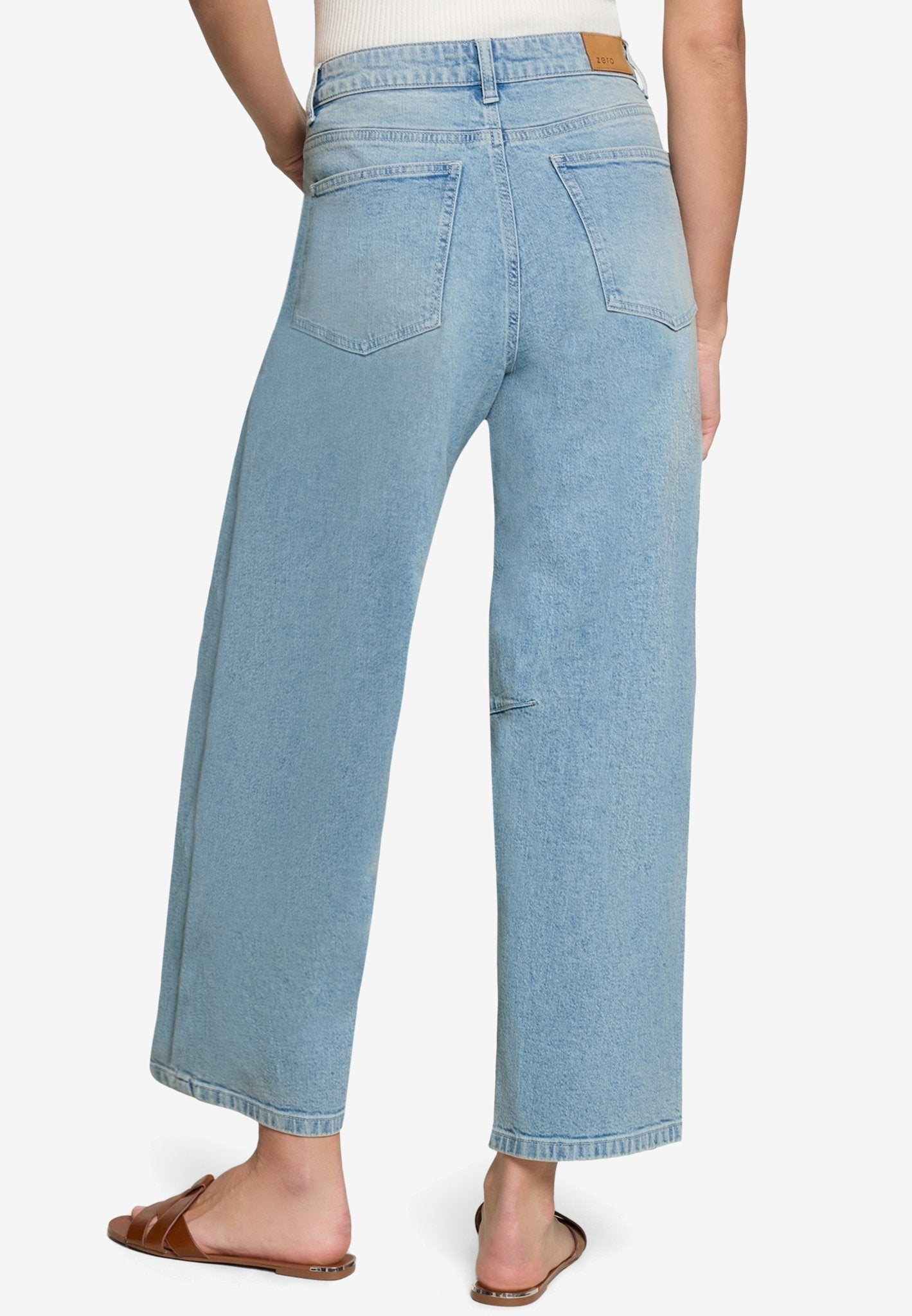 Zero Damen Jeans Light Blue Deni