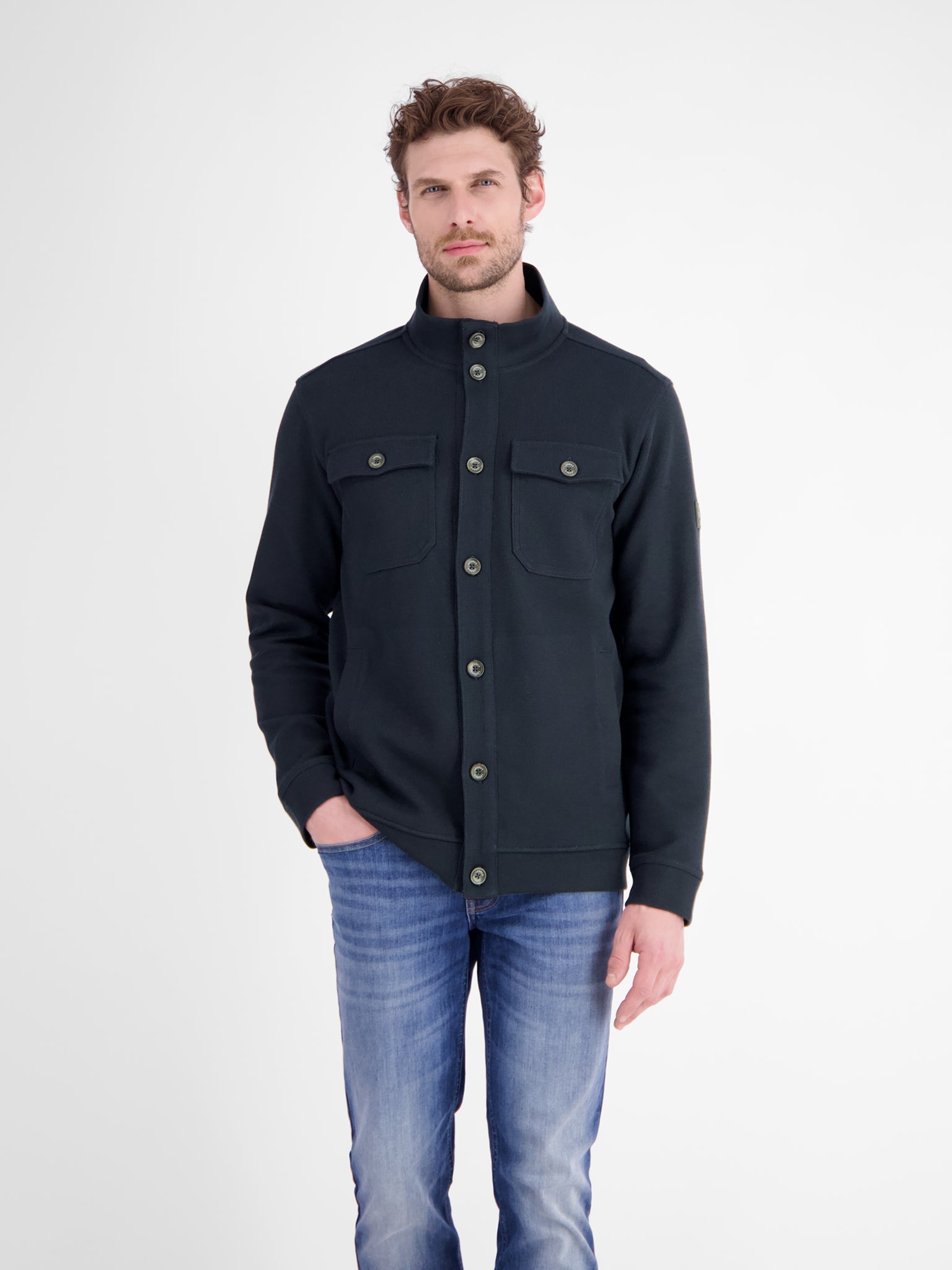 Lerros Herren Sweatshirts Classic Navy