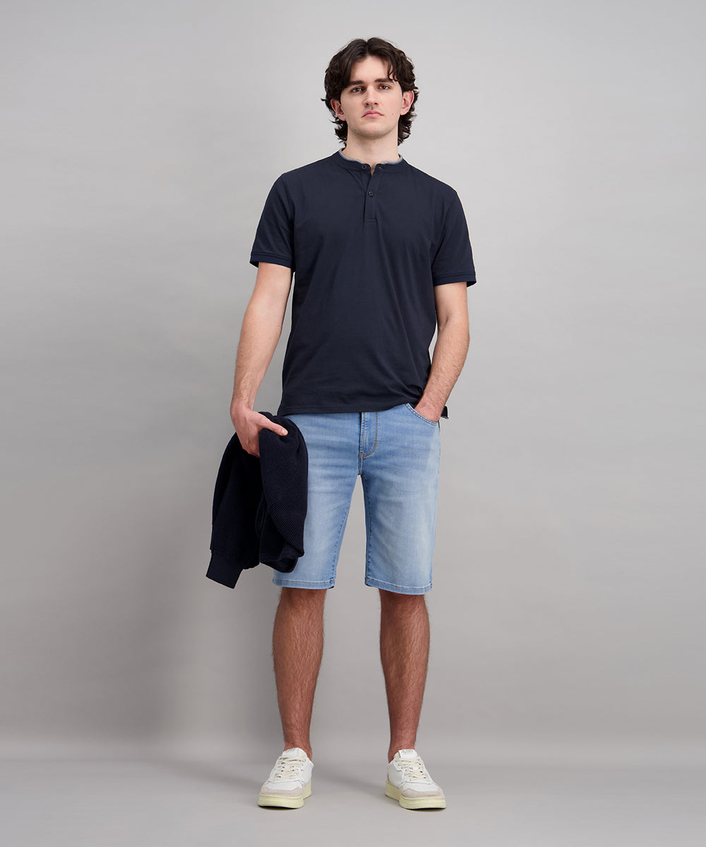 Pioneer Herren Shorts  Ocean Blue