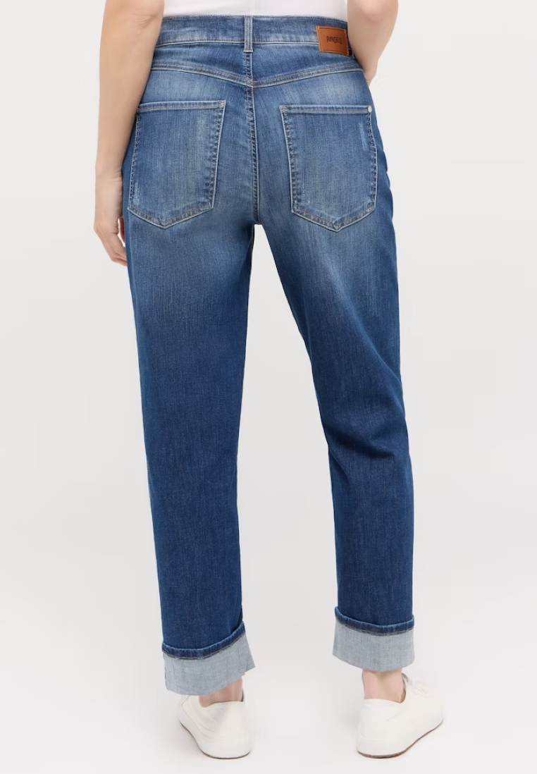 Angels Damen Jeans Mid Blue U